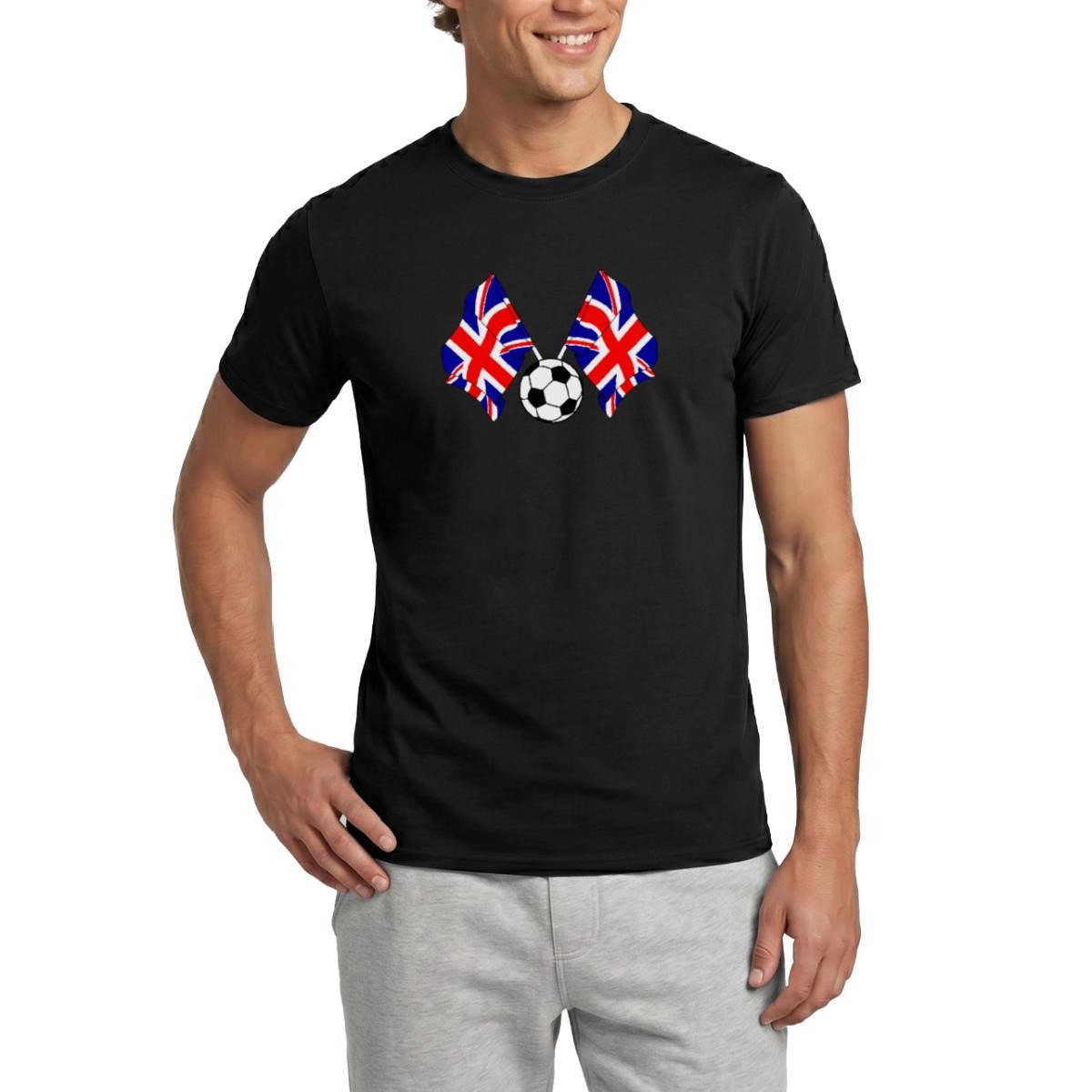 Spreadshirt T-Shirt England Flaggen, England Fußball Männer T-Shirt (1-tlg)