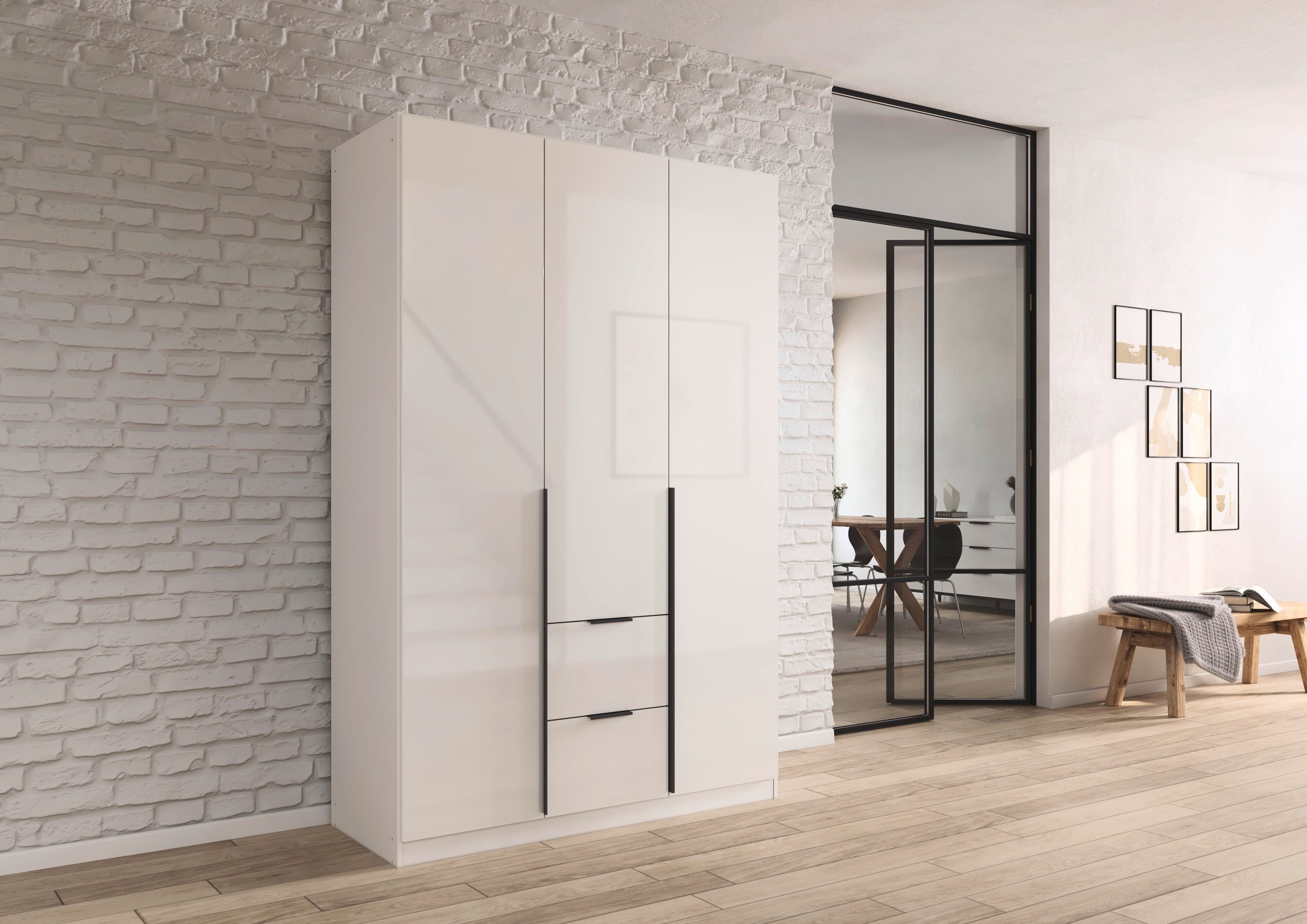 rauch Drehtürenschrank "Kleiderschrank Schrank Garderobe AGORDO mit Dekor- günstig online kaufen
