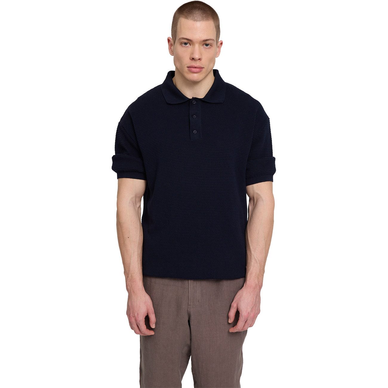 MAZINE Poloshirt Knit Polo Knit Polo