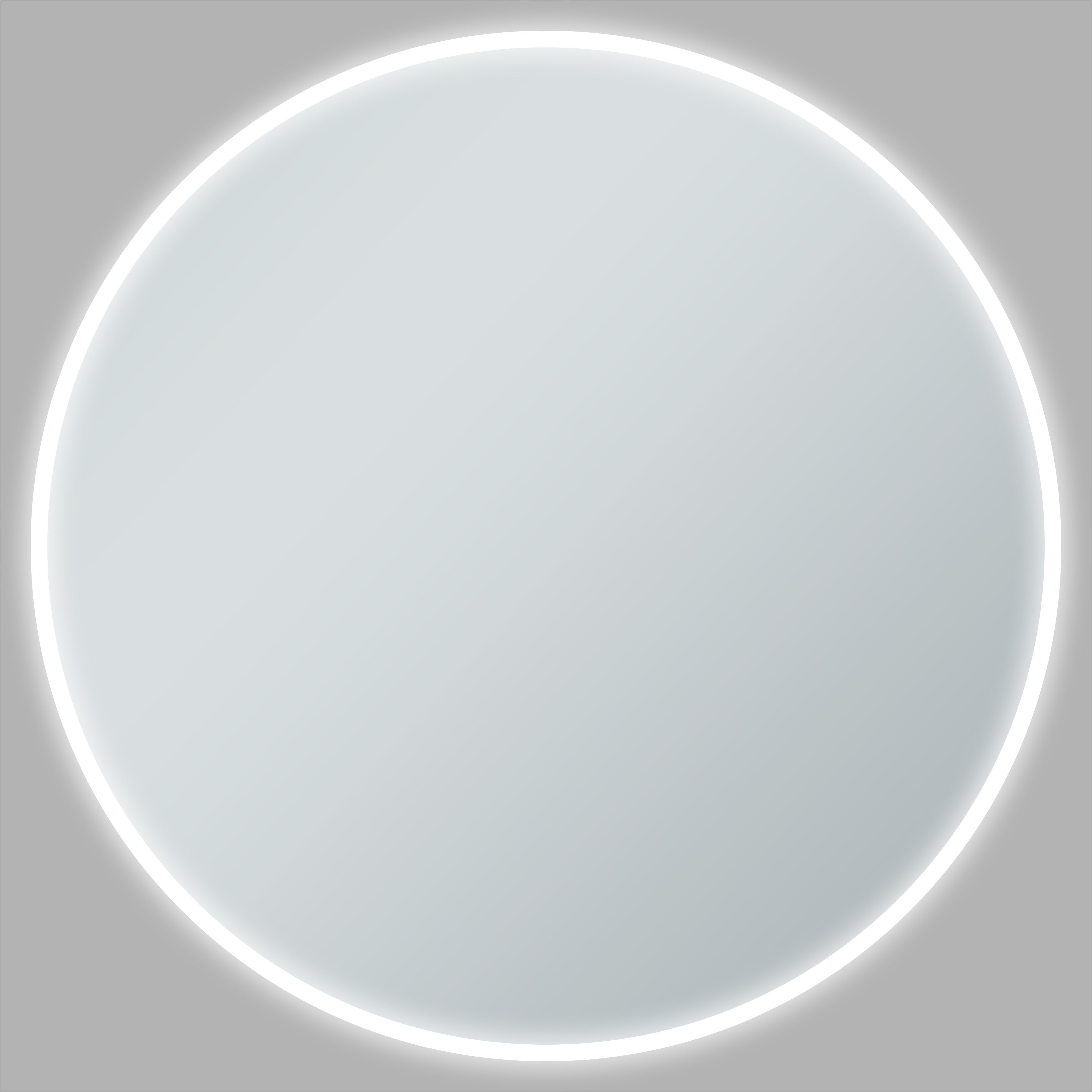 Talos Badezimmerspiegelschrank Talos Mira austauschbare LED-Beleuchtung, Ø60 cm