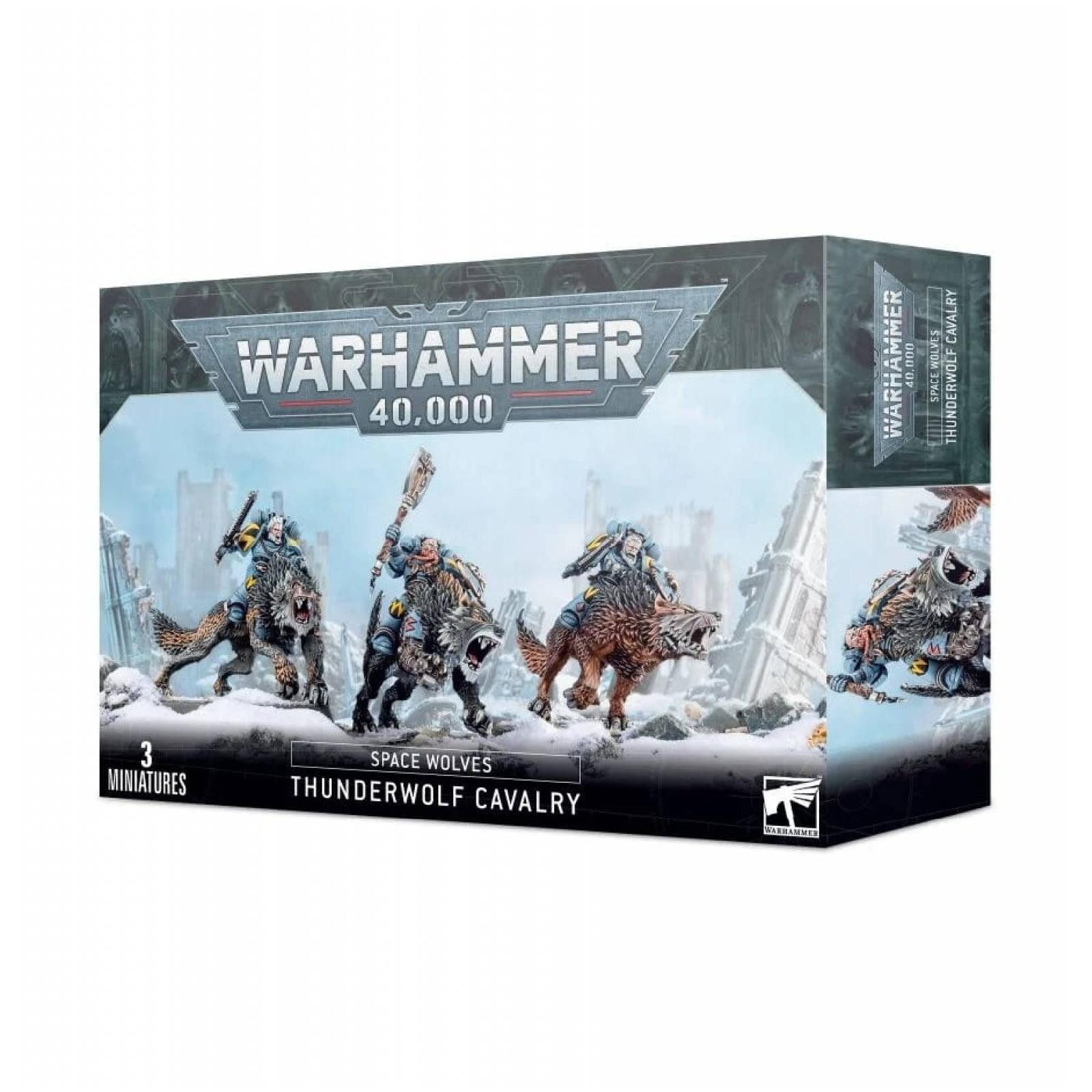 Modellbausatz Space Wolves: Donnerwolfkavallerie