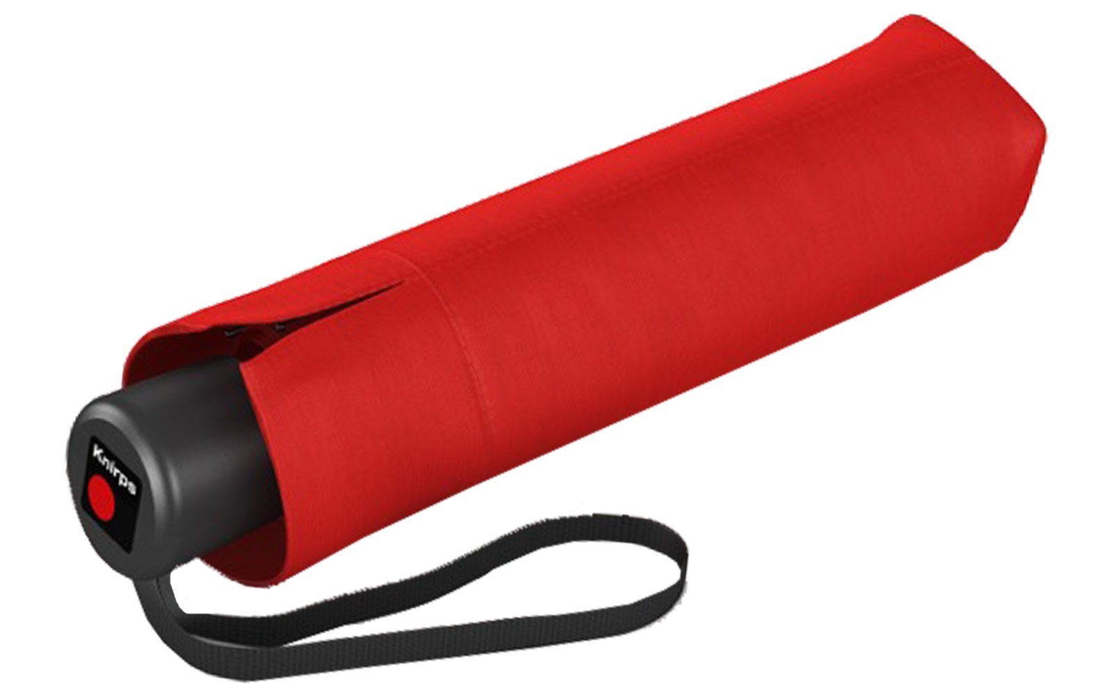 Knirps® Taschenregenschirm A.050 und stabil Manual, leicht rot Medium