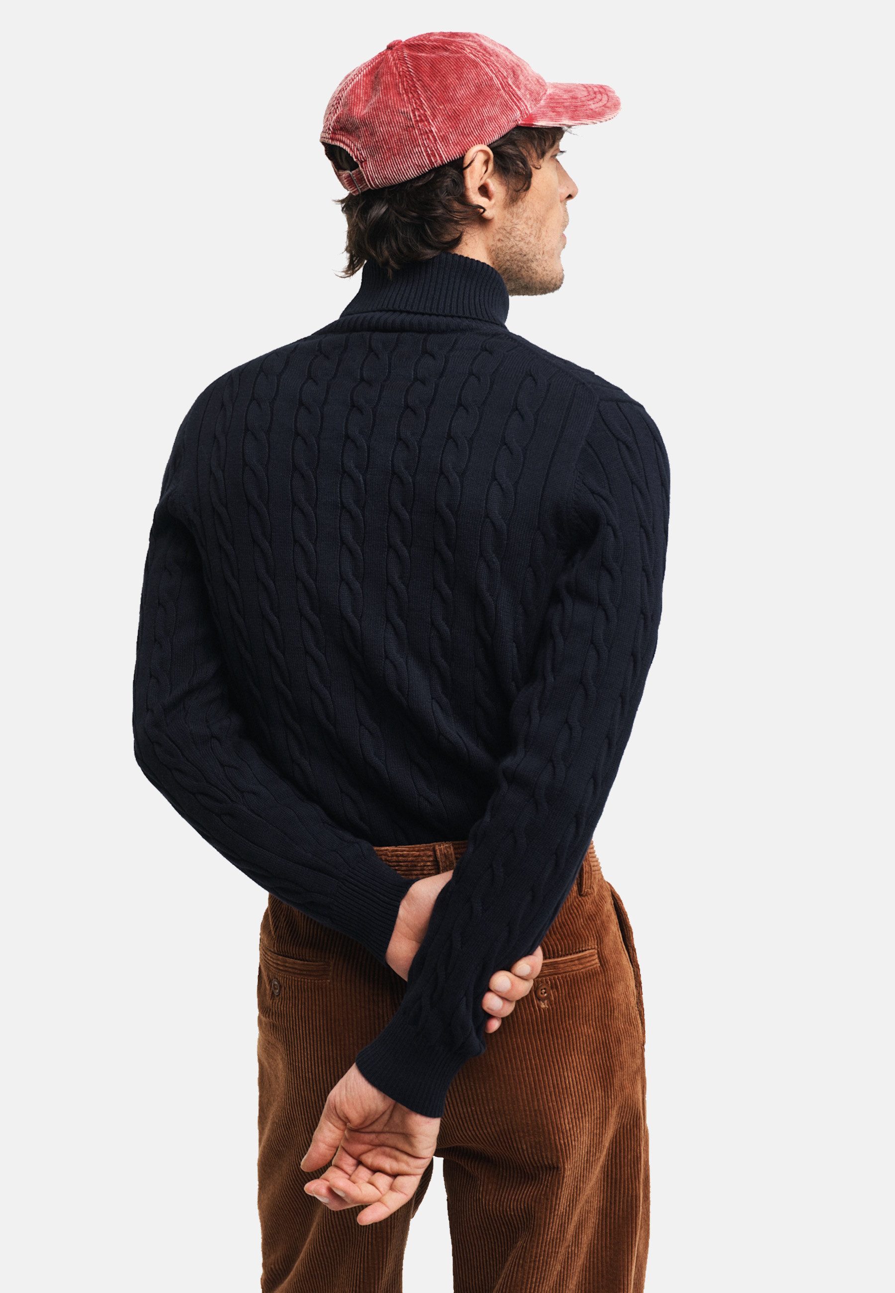 Gant Rollkragenpullover Strickpullover Rollkragenpullover (1-tlg)