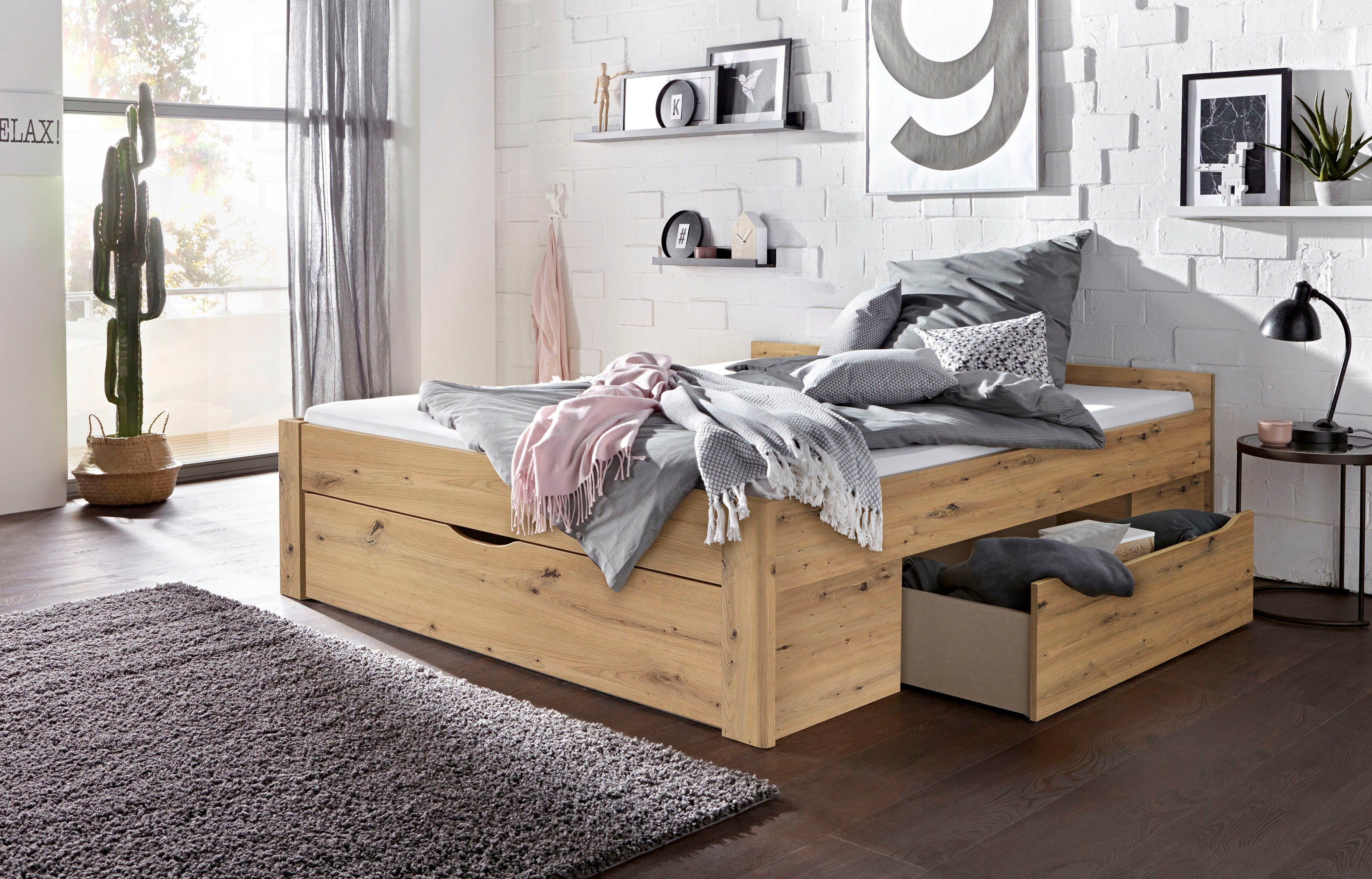 rauch Bett Scala, mit Schubkästen in 3 Varianten