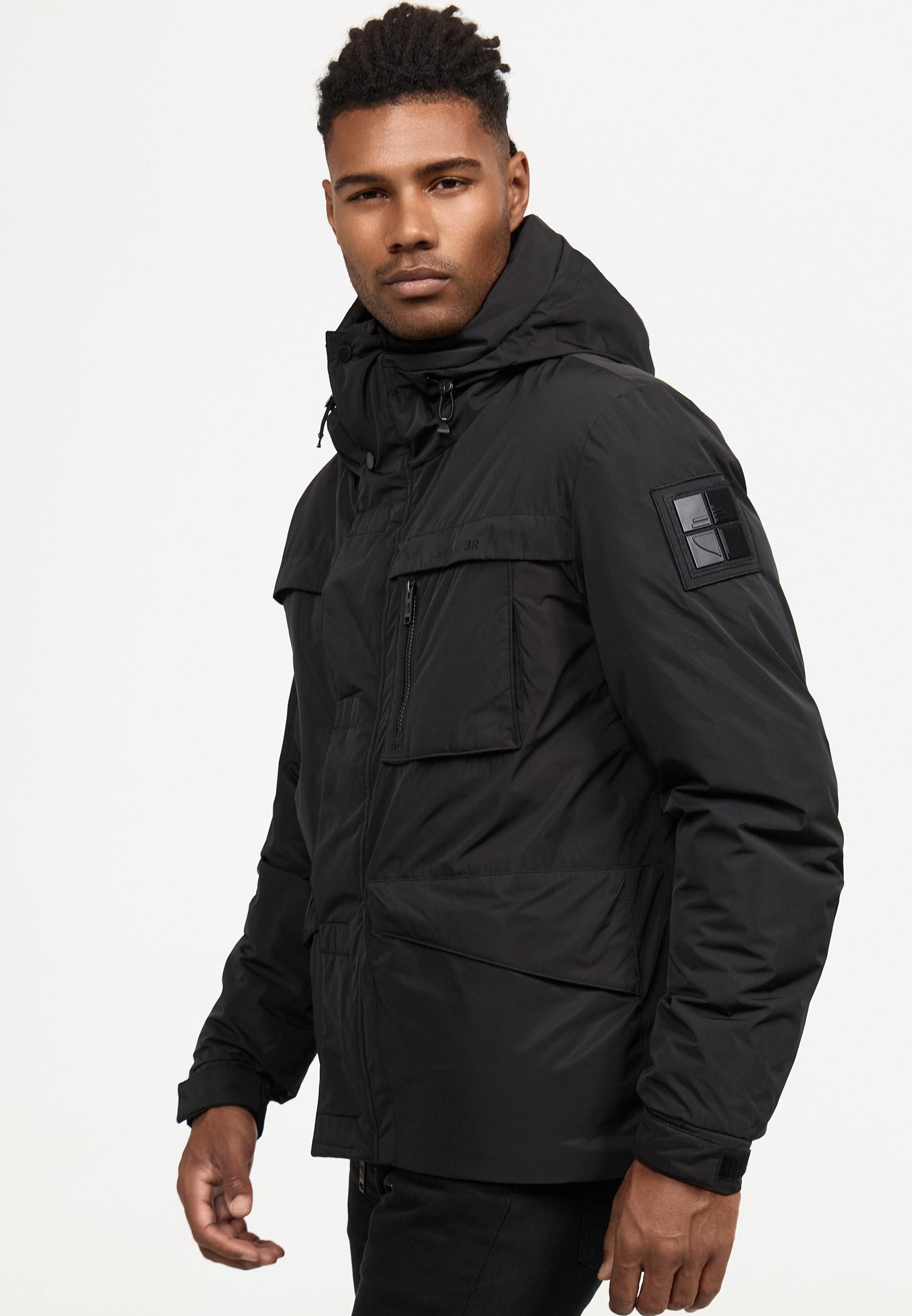 Stone Harbour Winterjacke Yorchii XX Herren Outdoorjacke mit Fleece-Innenfutter
