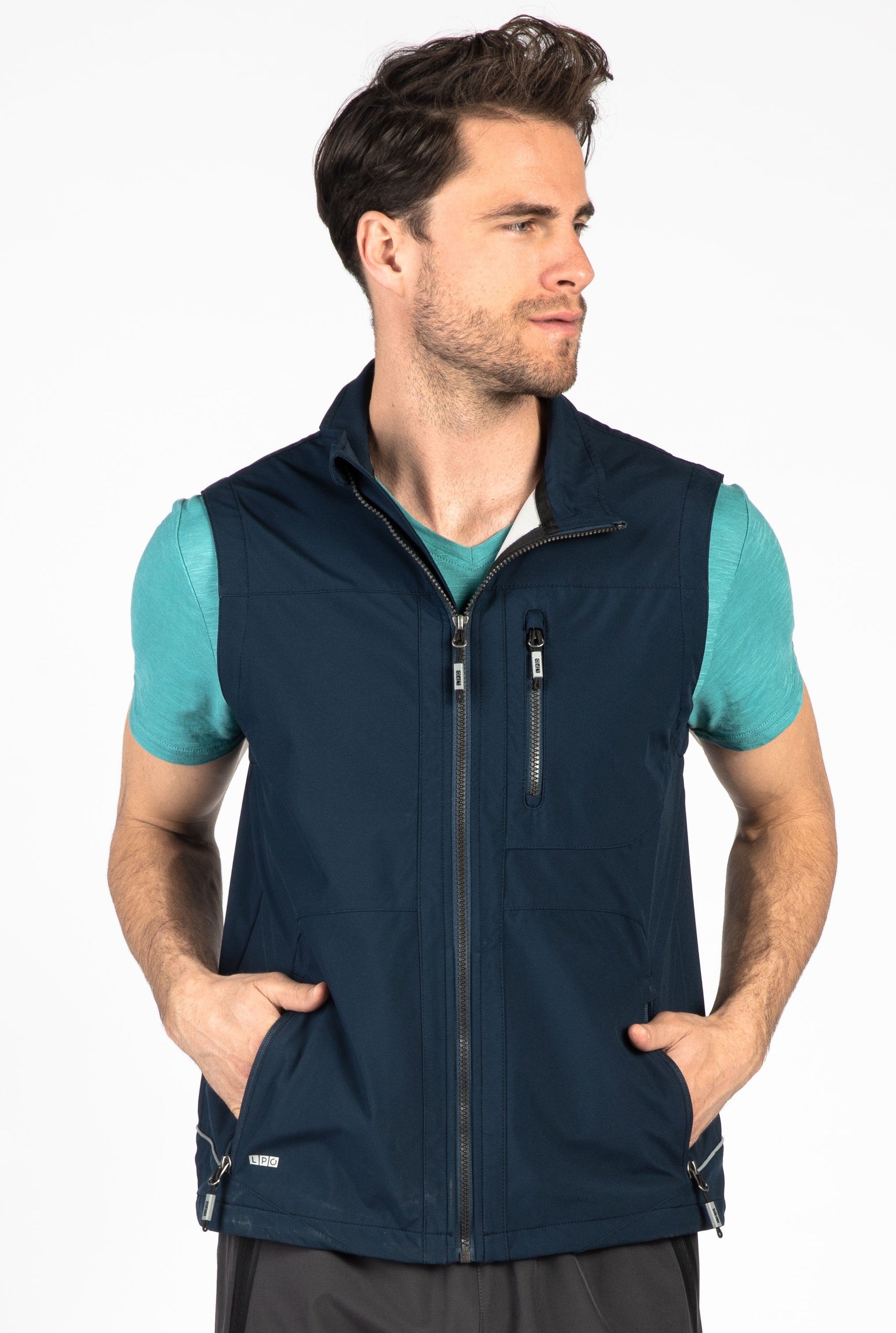 DEPROC Active Softshellweste NIGEL PEAK II VEST CS MEN Weste mit Stehkragen