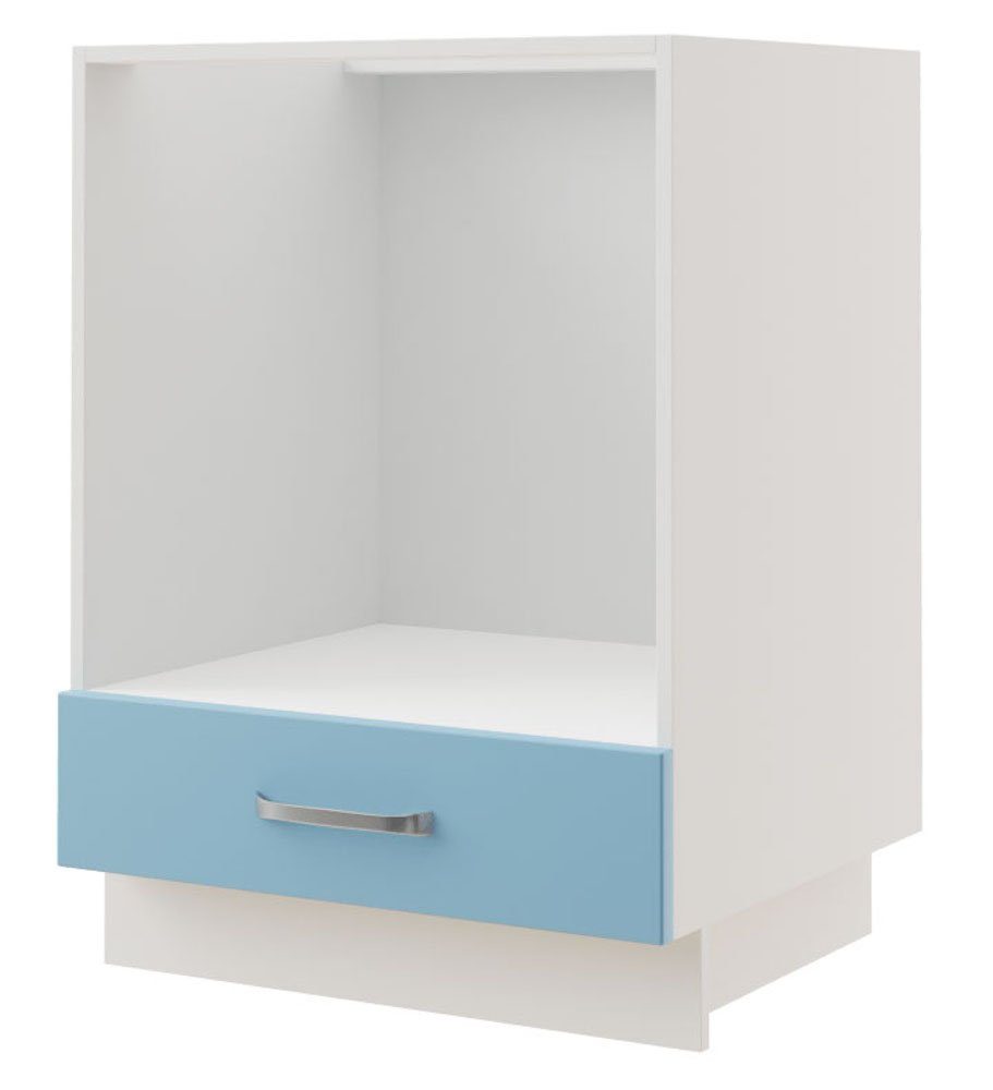 Feldmann-Wohnen Herdumbauschrank Pescara (Pescara, 1-St) 60cm Front- und Korpusfarbe wählbar mit 1 Klappe