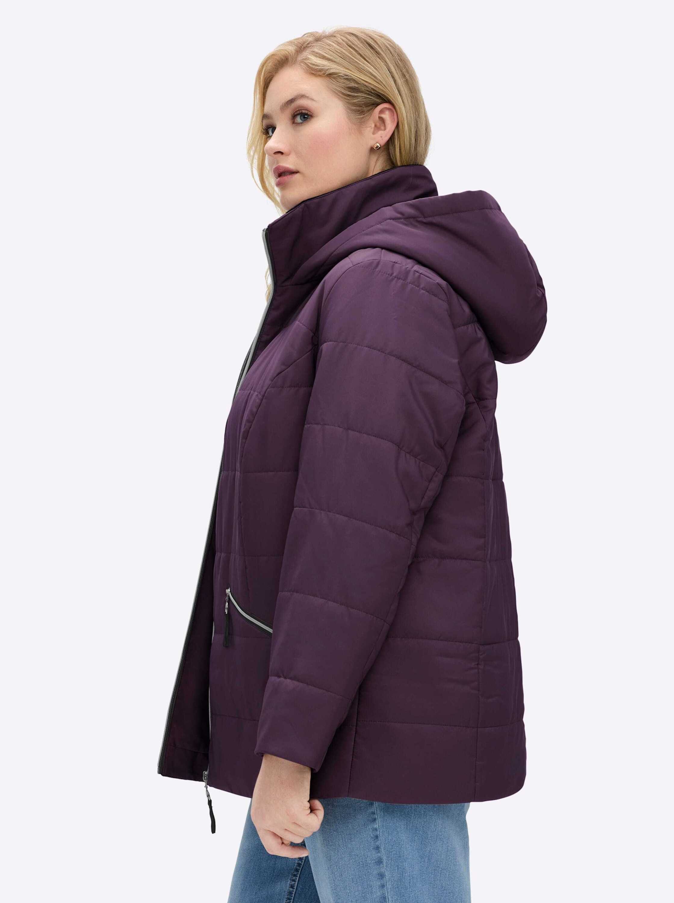 Sieh an! Allwetterjacke Steppjacke Langarm