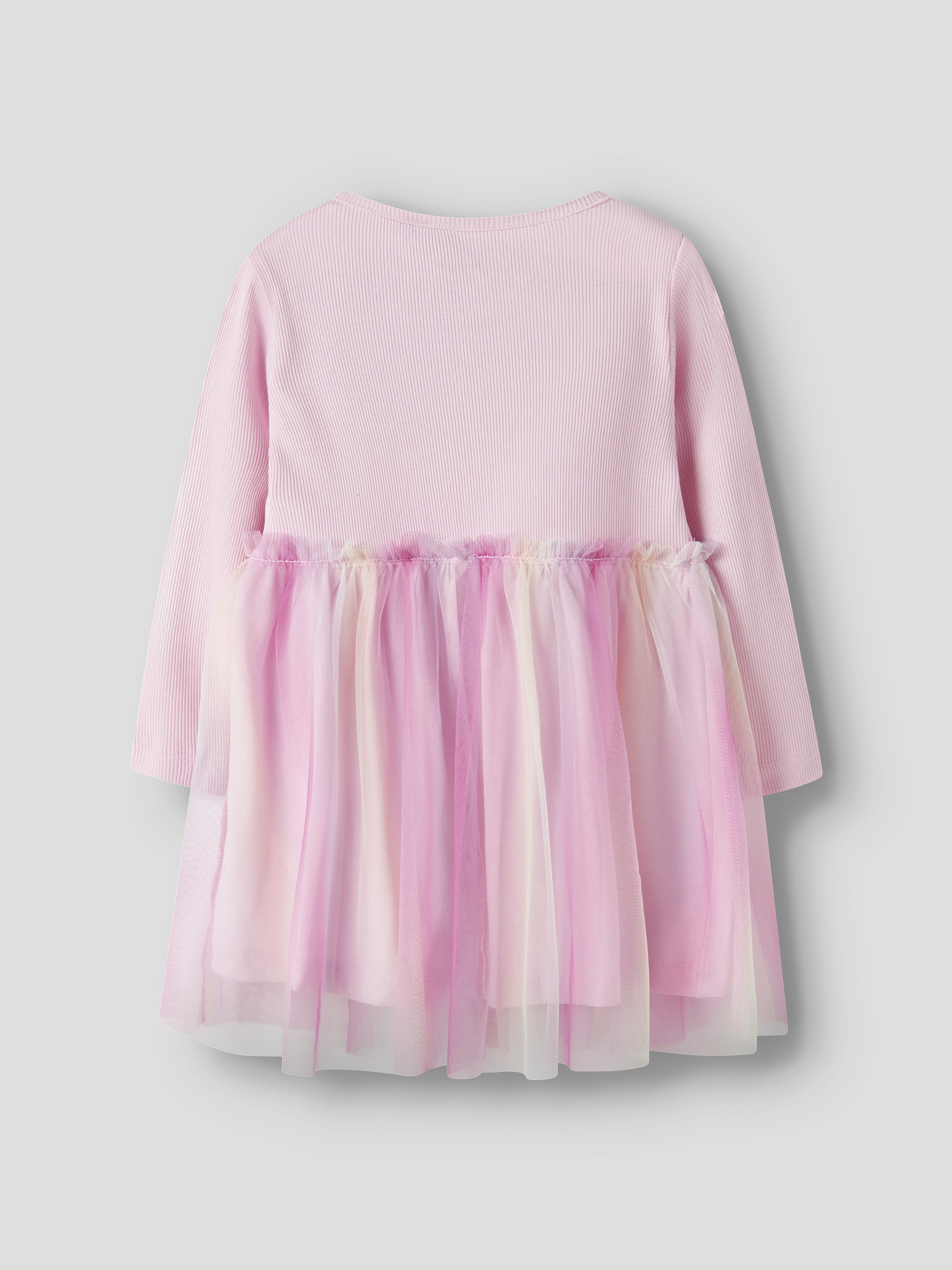 Name It Minikleid NMFDOTIANA LS DRESS mit aufgesetztem Tüllrock