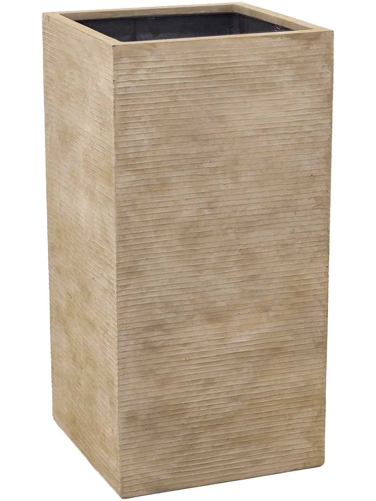 VIVANNO Pflanzkübel Fiberglas BLOCK Säule - günstig online kaufen
