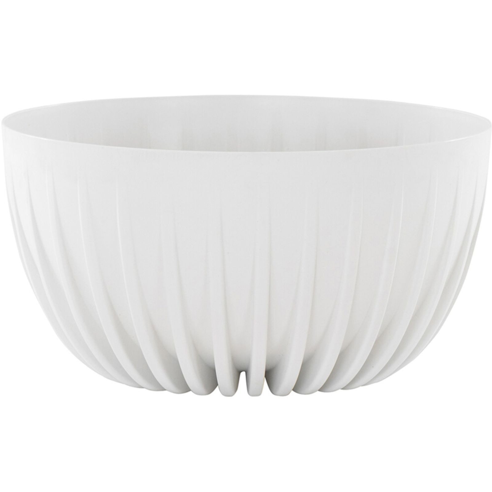 Siena Garden Pflanzschale Pflanzschale PALMA weiß 30 cm Kunststoff wetterfest UV-beständig