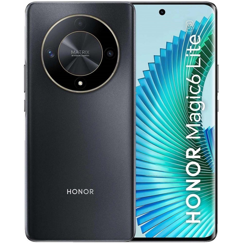 Honor Magic 6 Lite 5G 256 GB / 8 GB - Smartphone - midnight black Smartphone (6,78 Zoll, 256 GB Speicherplatz)