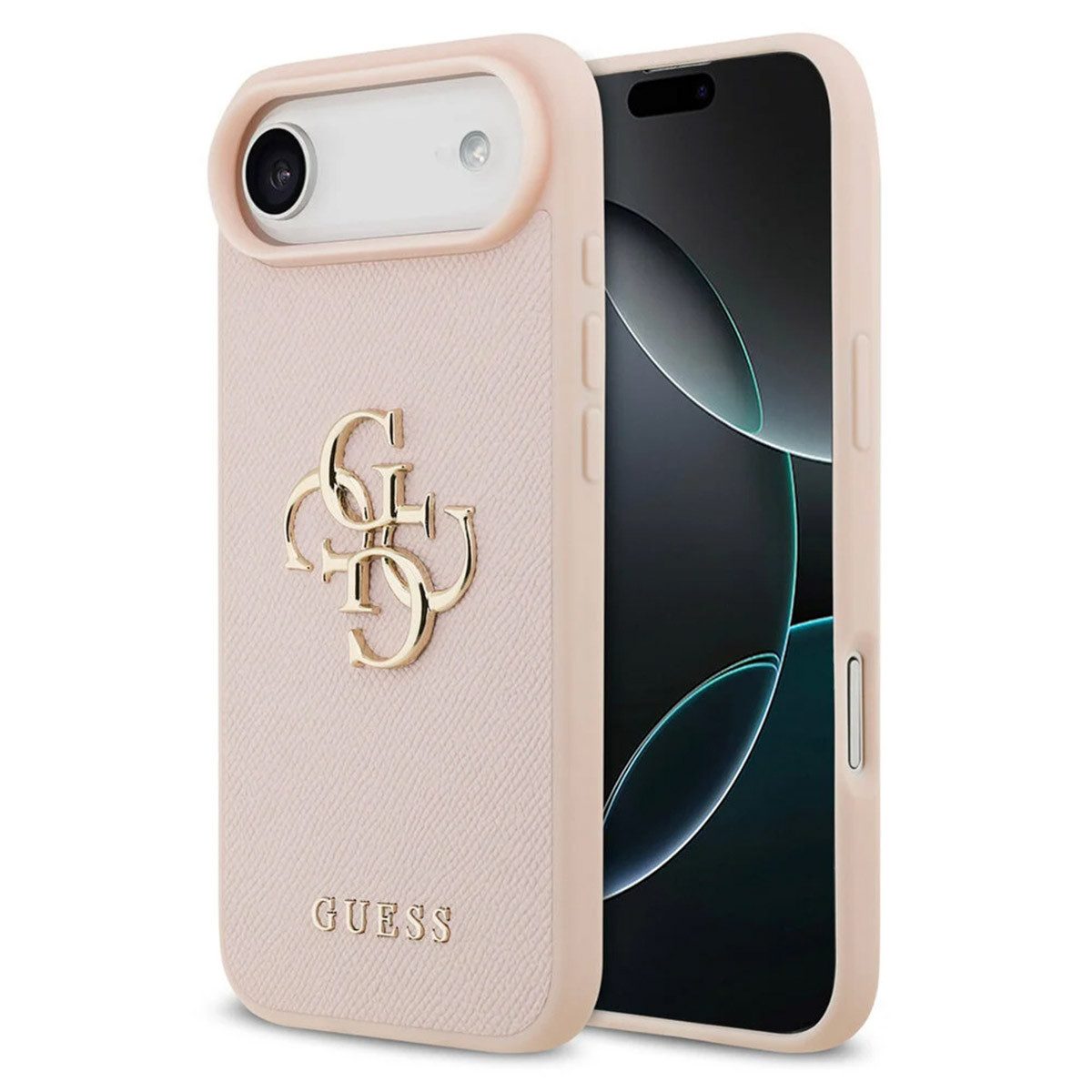 Guess Backcover Guess Big 4G Logo Hülle Grained Apple iPhone Air - Rosa