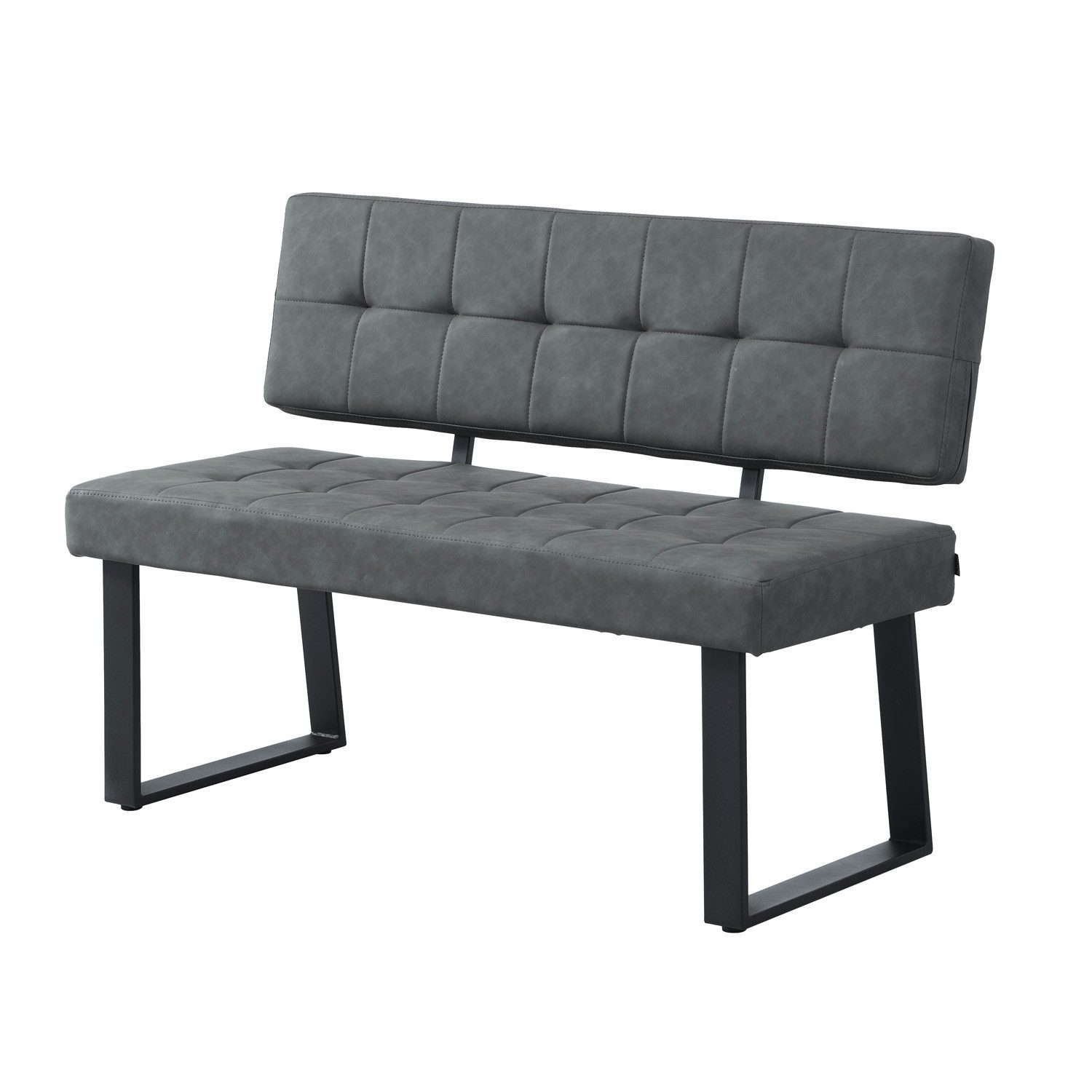 B&D home Essbank SIGFRID (1-St), gepolstert, mit Rückenlehne