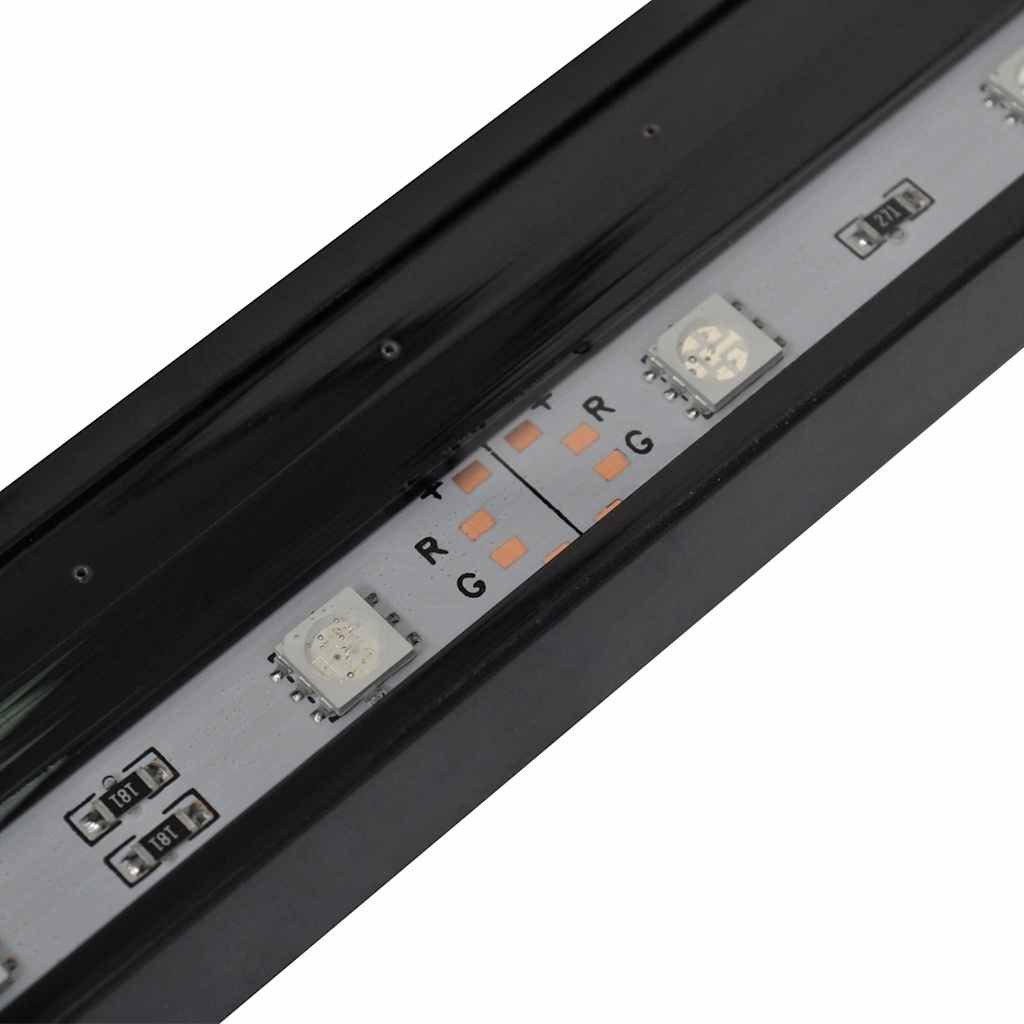 vidaXL LED Aquariumleuchte LED Aquarium Blasenlampe RGB 56,5 cm