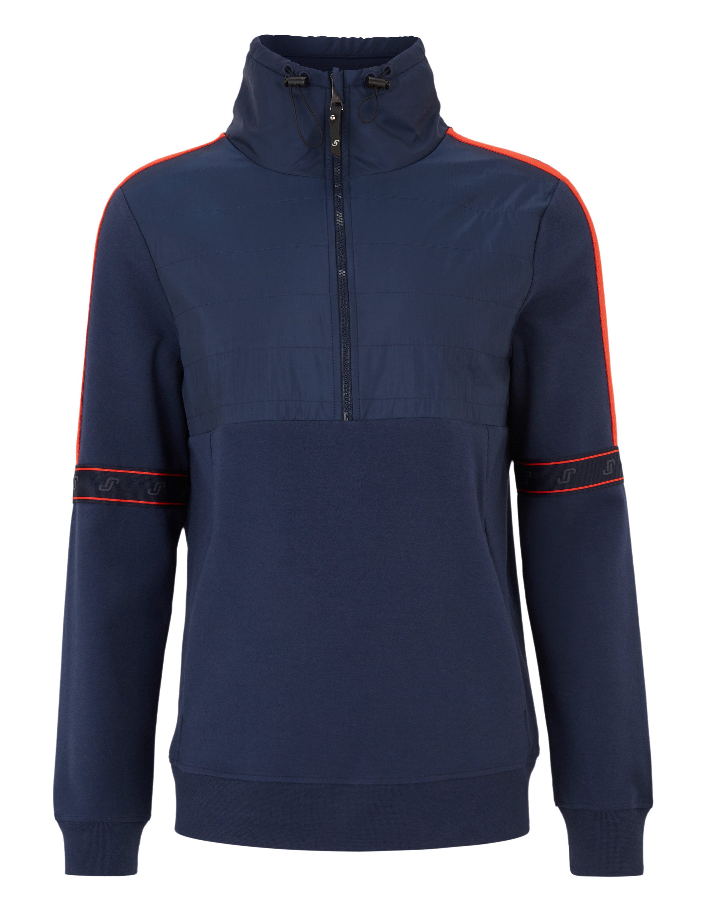 Joy Sportswear Sweatshirt Sweatshirt Gentleman's Style Halfzip Sweatshirt (1-tlg)