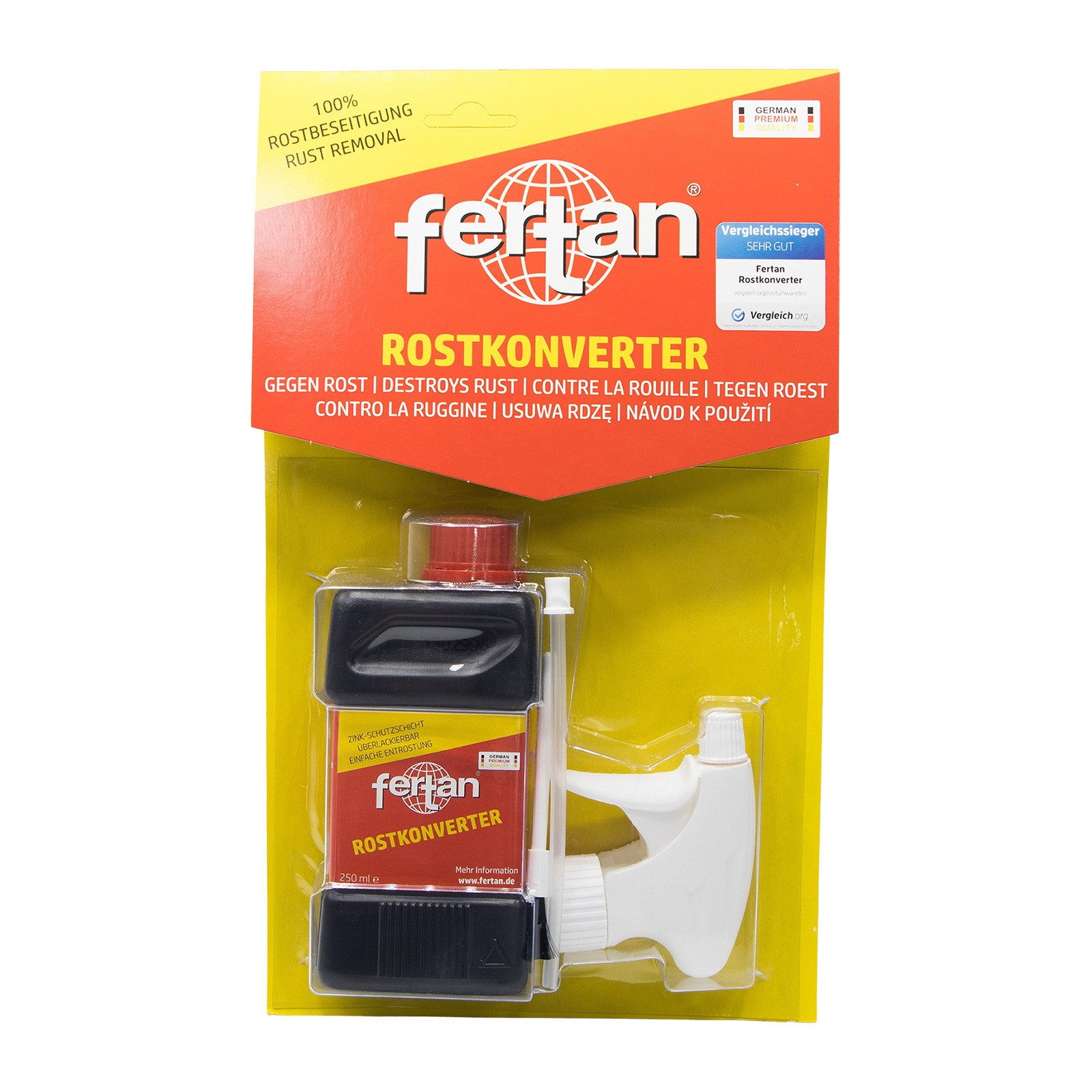 FERTAN 22001 Rostkonverter - 0.25 Ltr (Blister) Rostentferner