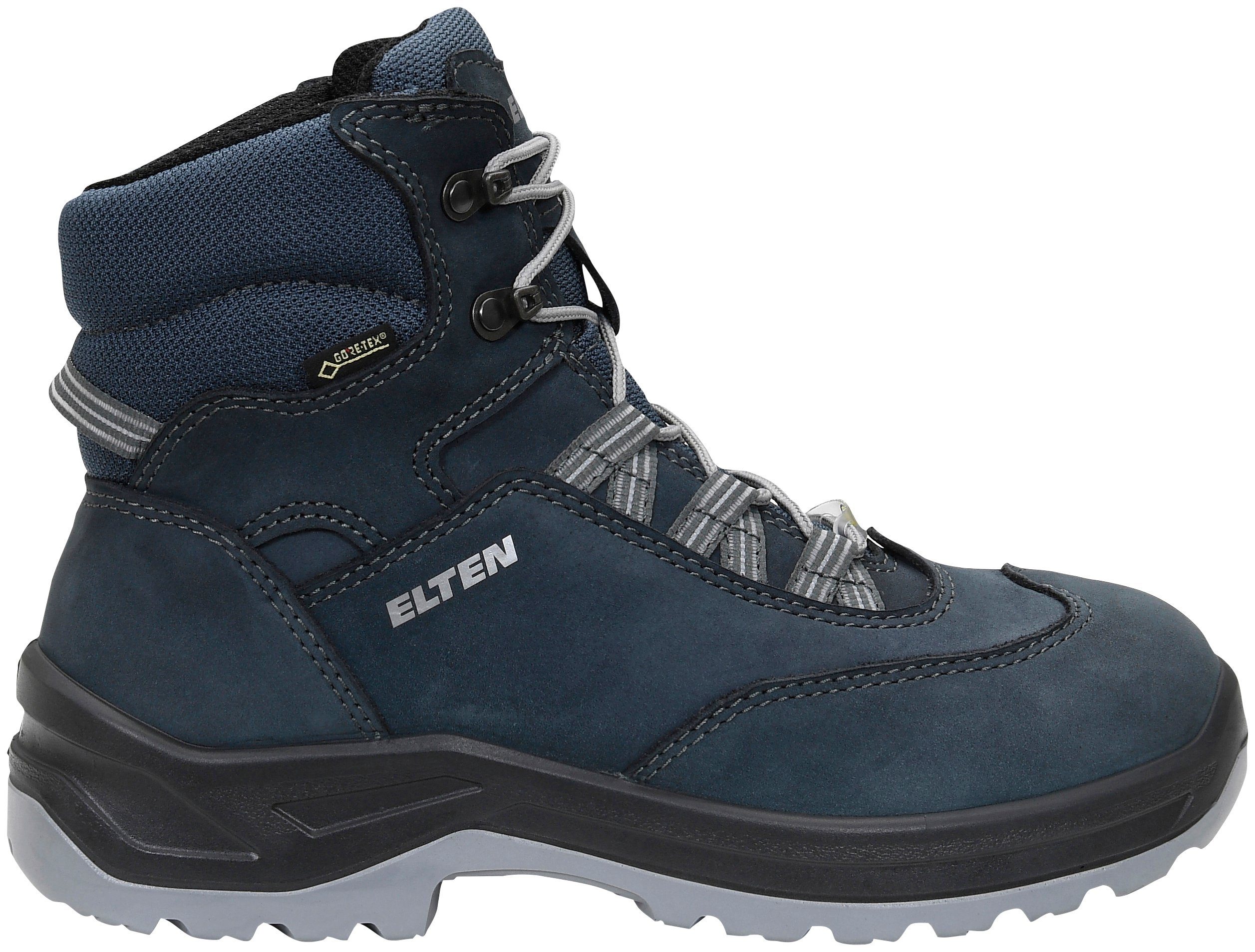 Elten LOTTE GTX blue Einlegesohle Ganzflächige CI ESD S3 Sicherheitsstiefel, LADIES black Mid ESD