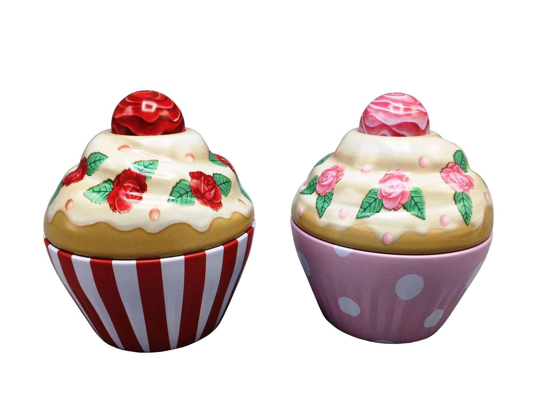 MediMuc Keksdose Kleine Cupcake, Rose