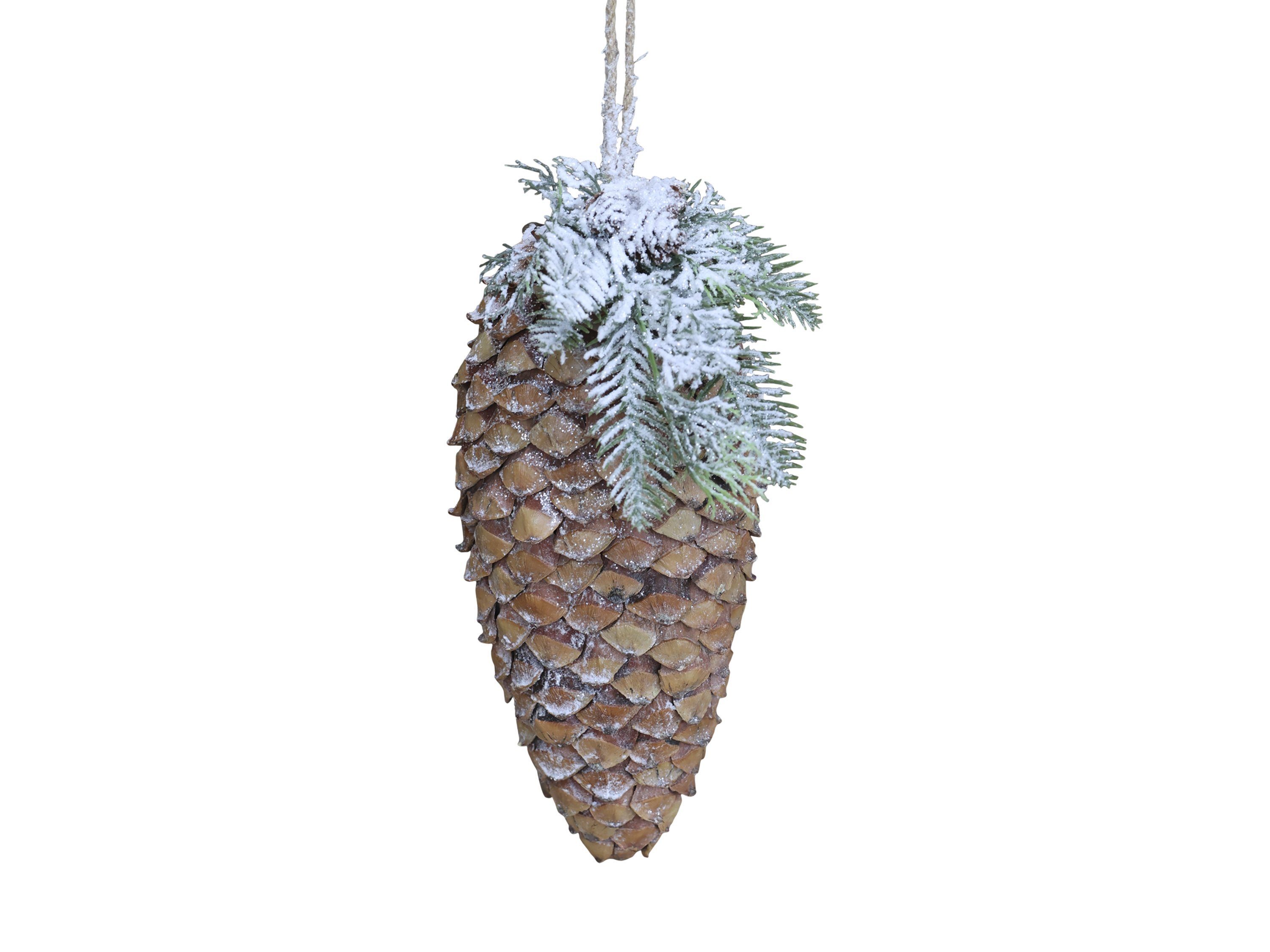 Chic Antique Christbaumschmuck Weihnachtsschmuck Tannenzapfen m. Schnee Chic Antique 39477-00 18cm. € 19,95, (€ 19,95 pro 1 Stk).