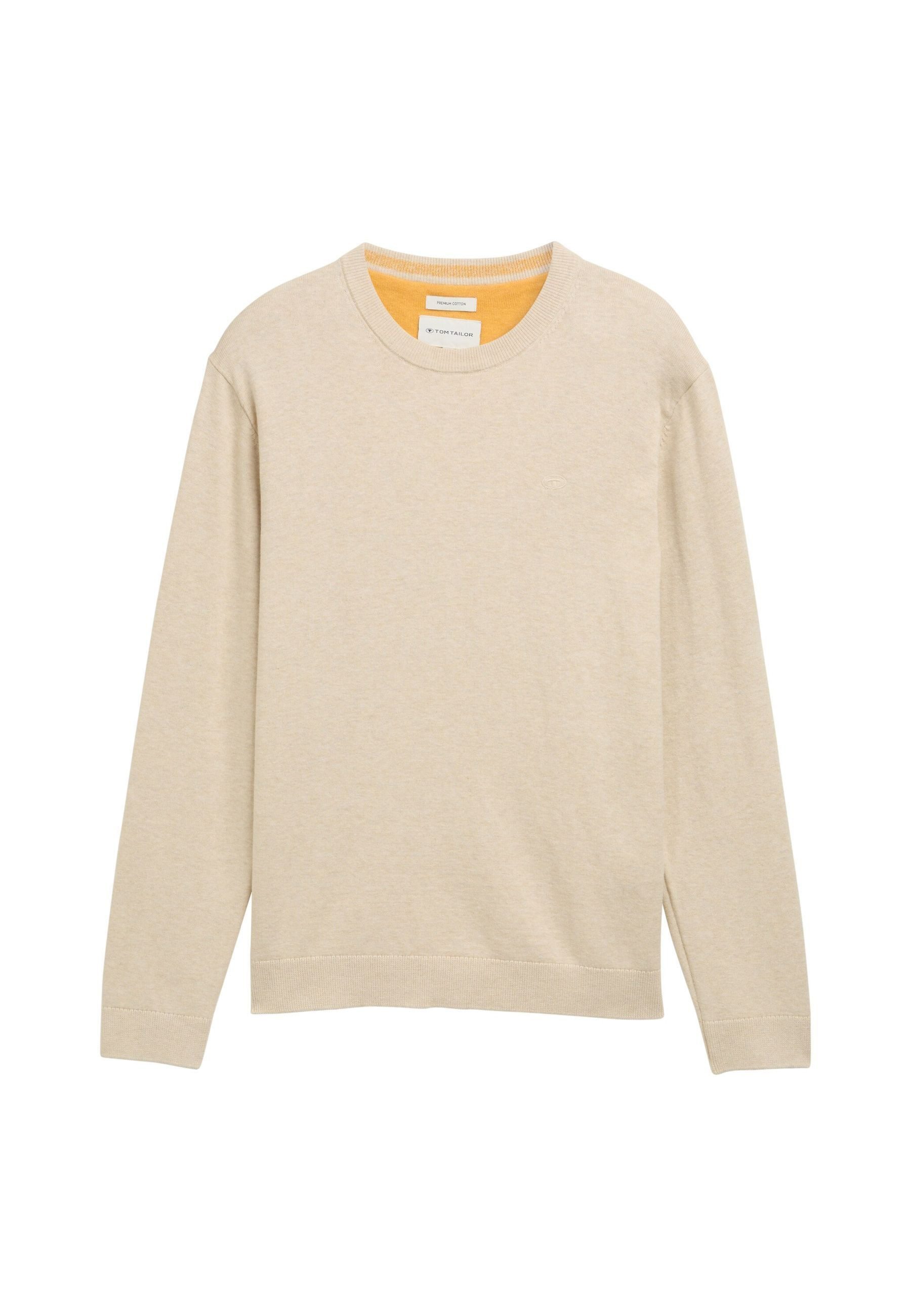 TOM TAILOR Strickpullover Pullover Strickpullover R-Neck günstig online kaufen