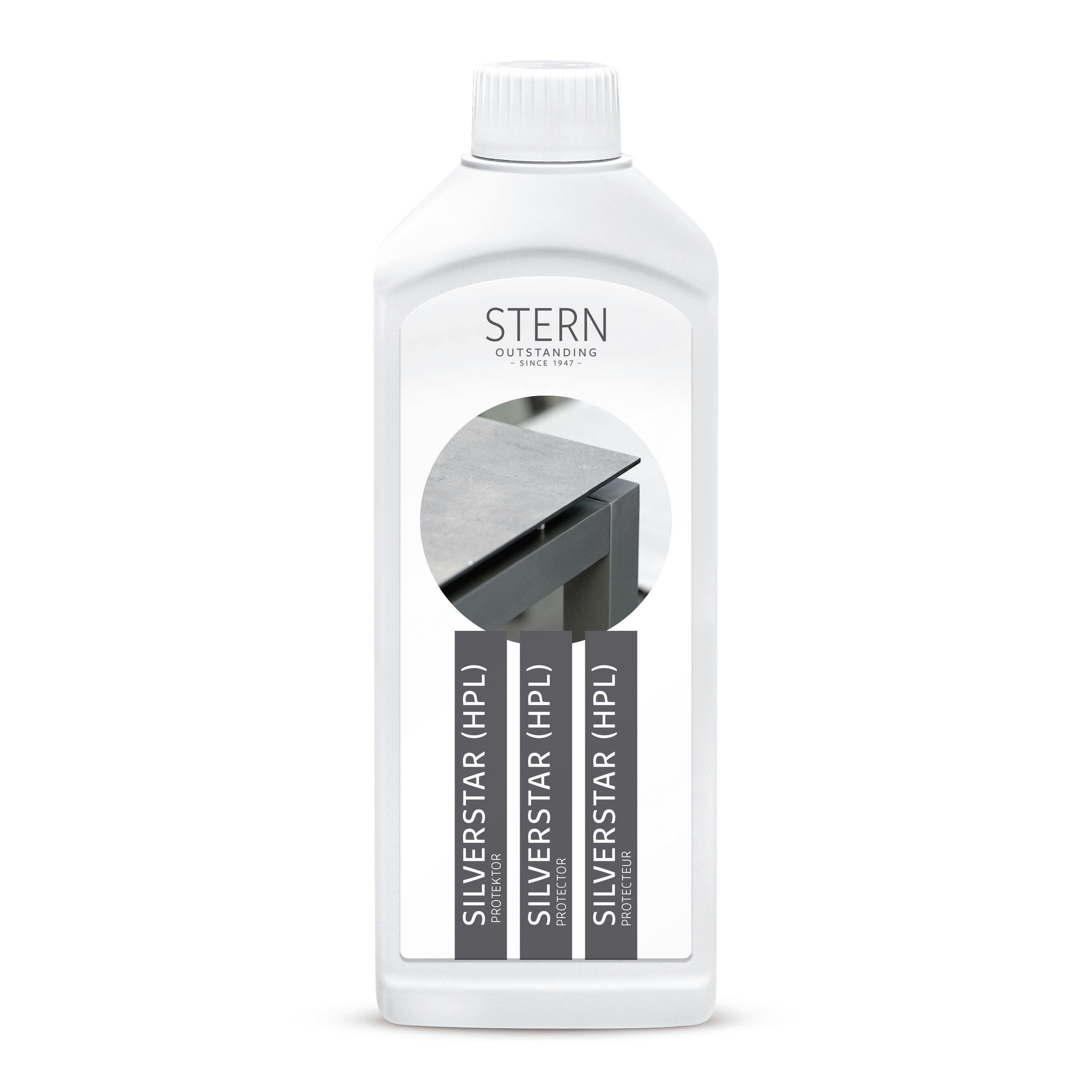 Stern Silverstar (HPL) Protektor Politur, 500ml, Schutz und Imprägnierung für Tischplatten, Gartenmöbelpflege