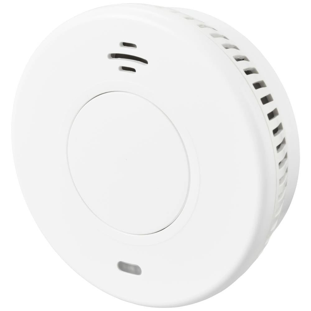 Sygonix Funk-Rauchwarnmelder inkl. 10 Jahres-Batterie, vernetzbar SY-6438012 Детектор дыма (inkl. 10 Jahres-Batterie, vernetzbar)