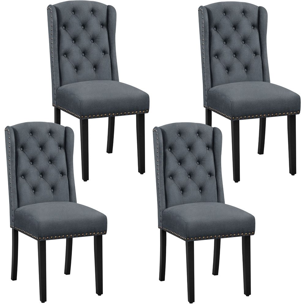 Yaheetech Esszimmerstuhl 2/4/6er Set Küchenstuhl (4 günstig online kaufen