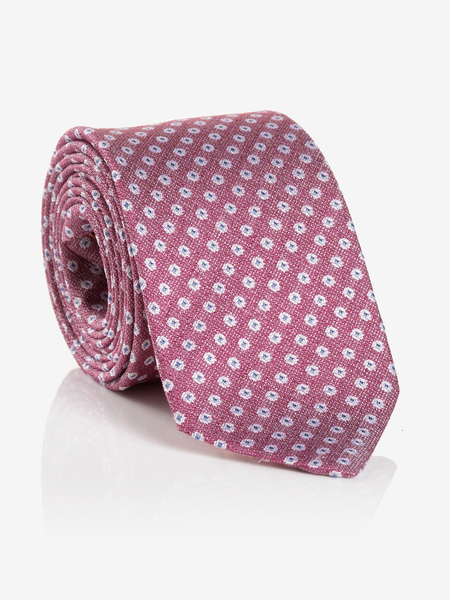 MONTI Krawatte (1-St) aus reiner Seide, Punkte-Muster, 6,5 cm breit günstig online kaufen