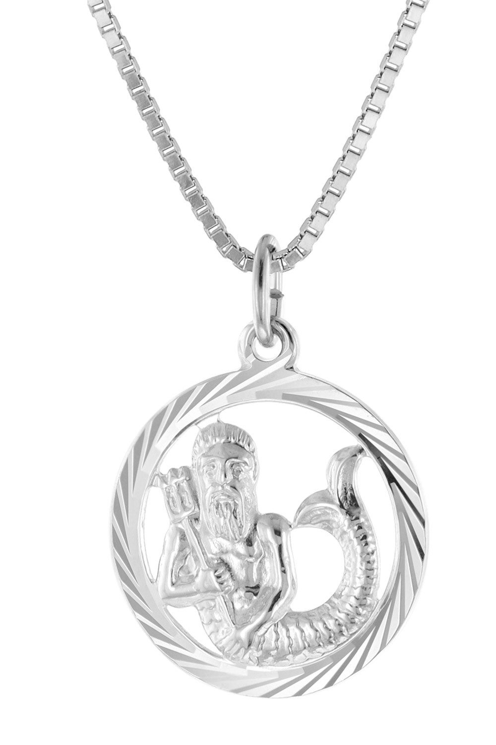 Kette mit Anhänger Wassermann Silber 925