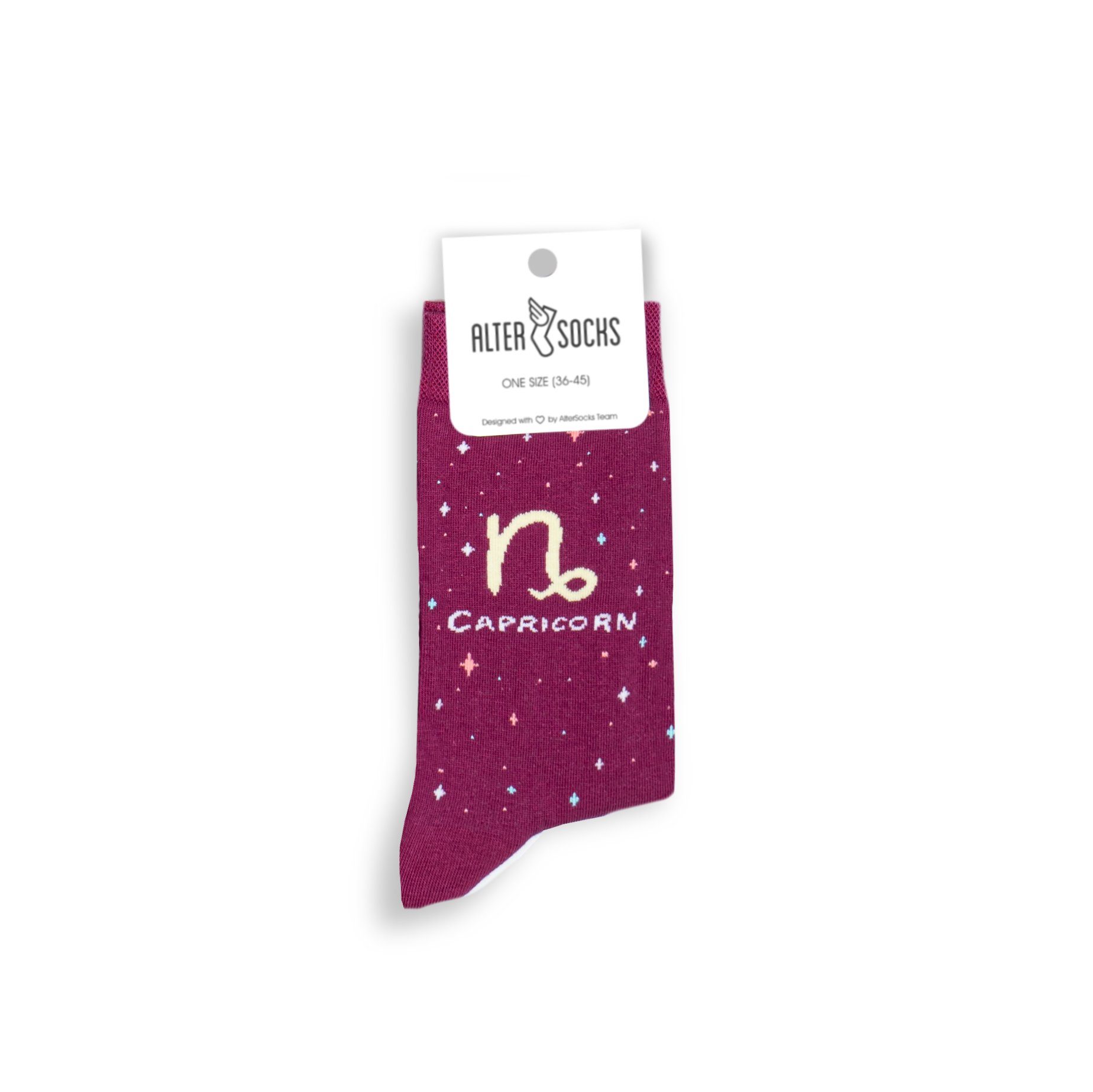 AlterSocks Freizeitsocken Lustige Socken Sternzeichen Socken Geschenk Unisex Einheitsgröße (1 Paar)