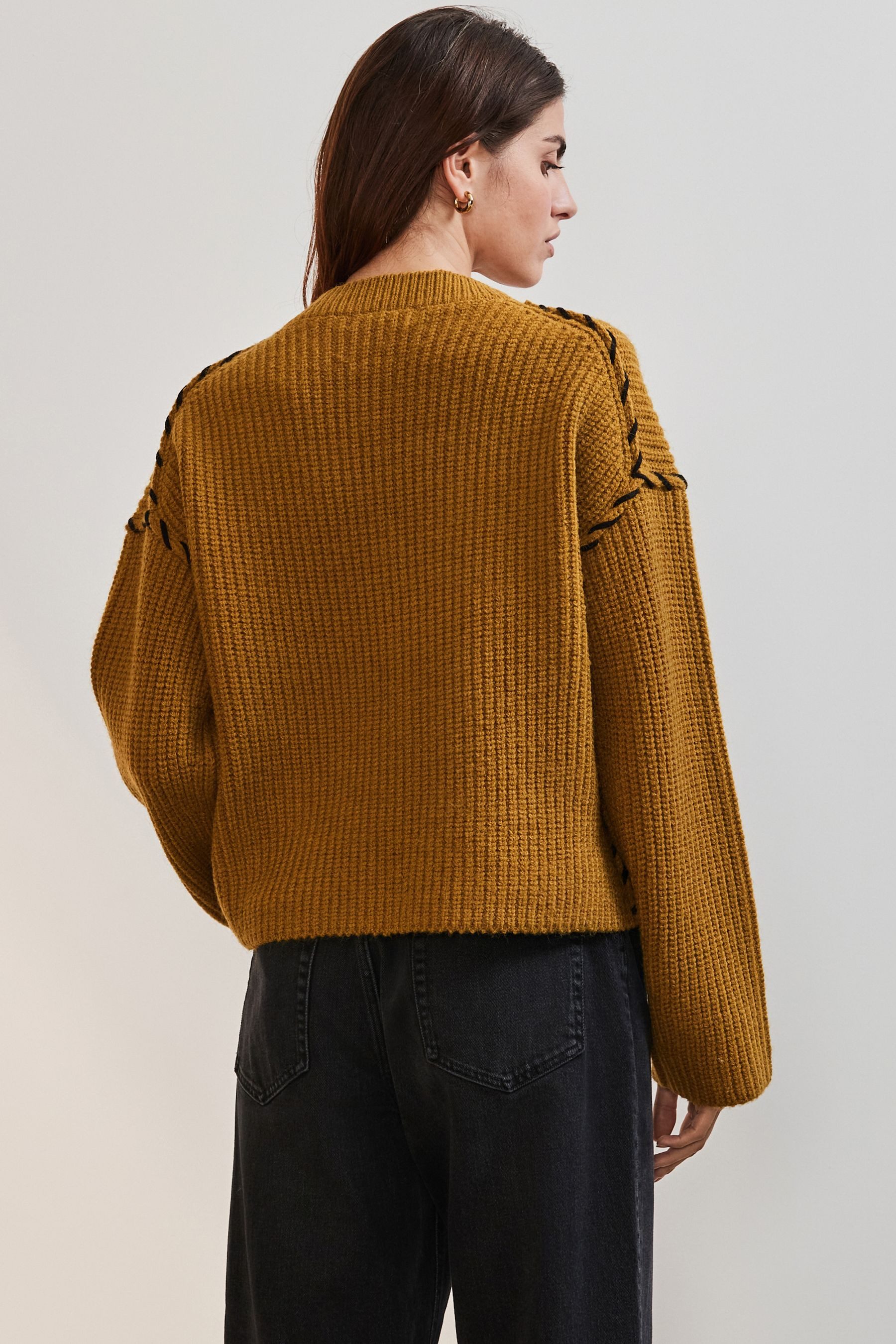 Next Strickjacke Strickjacke mit V-Ausschnitt und günstig online kaufen