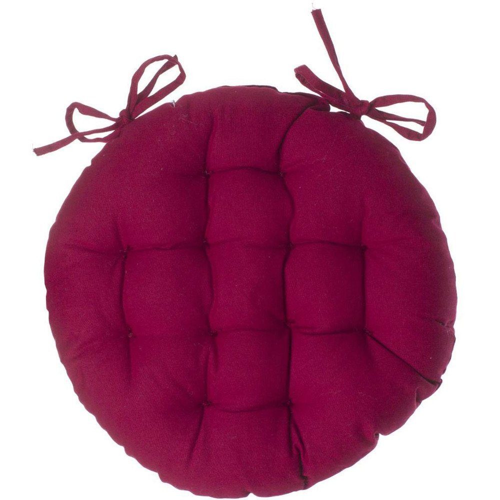 Atmosphera Créateur d'intérieur Stuhlkissen Rundstuhlkissen RUND, Ø 38 cm, Atmosphera