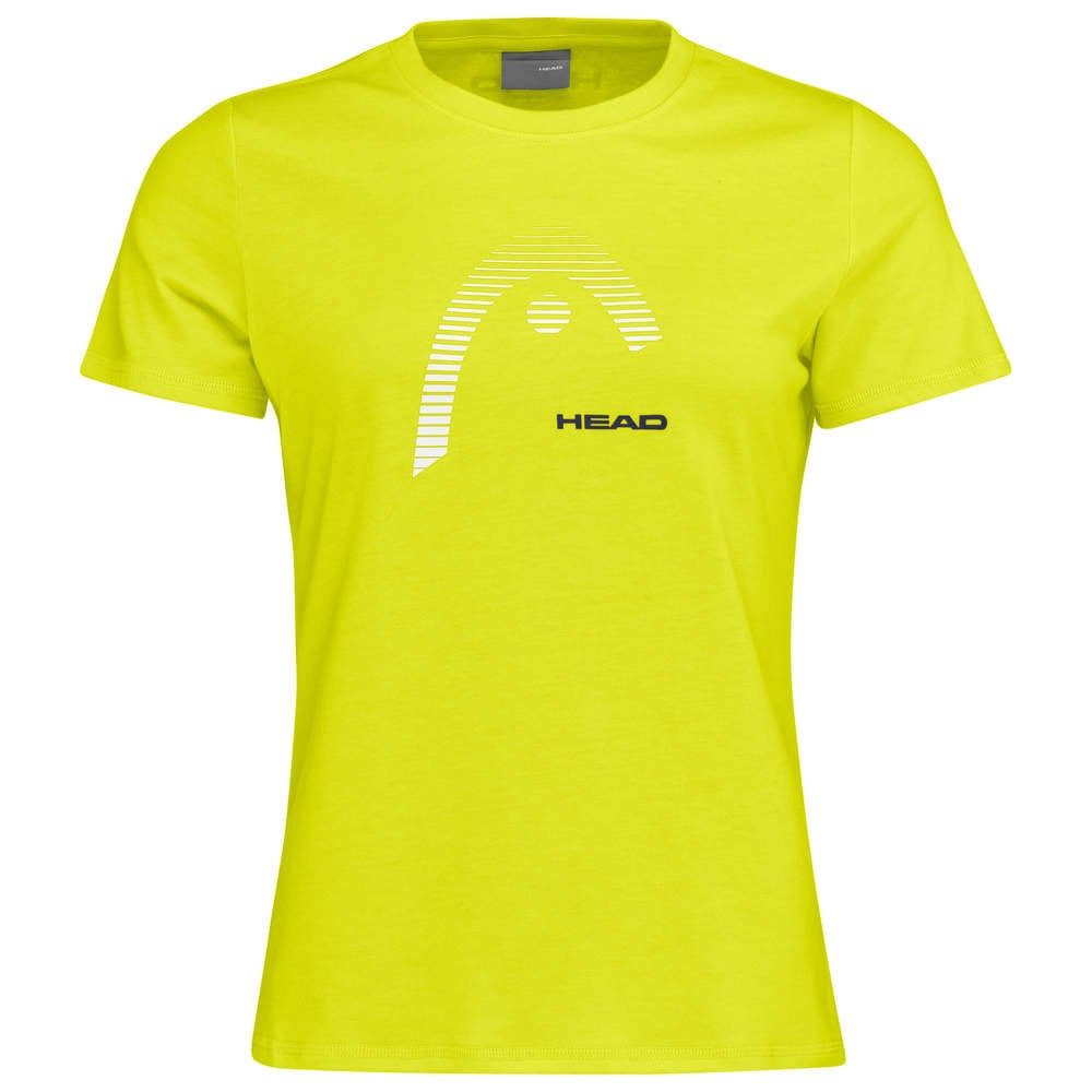 Head Tennisshirt Club 22 Lara (Baumwollmix) gelb Damen