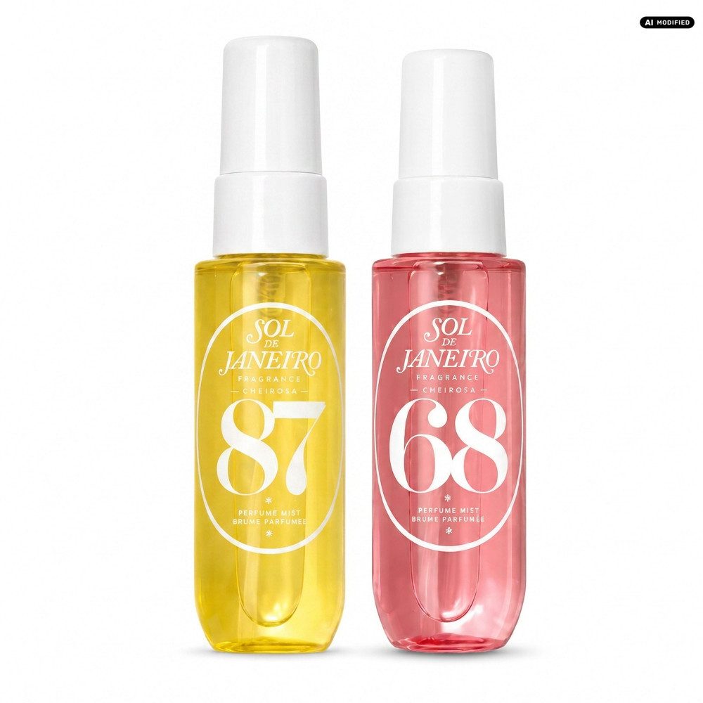Sol de Janeiro Gesichts- und Körperspray Sol de Janeiro Cheirosa 87 und 68 Perfume Mist Duo, Zwei beliebte Cheirosa Düfte im praktischen Travel Duo