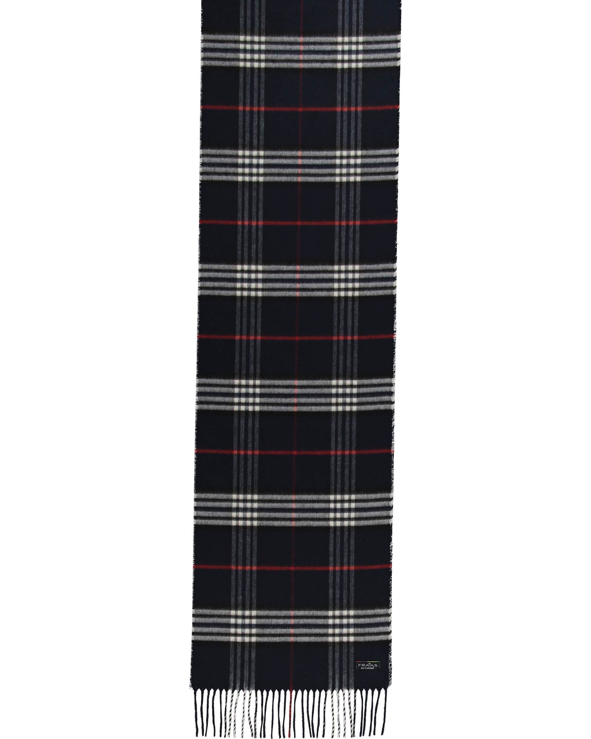 Fraas Modeschal Cashmink® Schal mit FRAAS Plaid Karo, (mit Fransen), Co2 ne günstig online kaufen