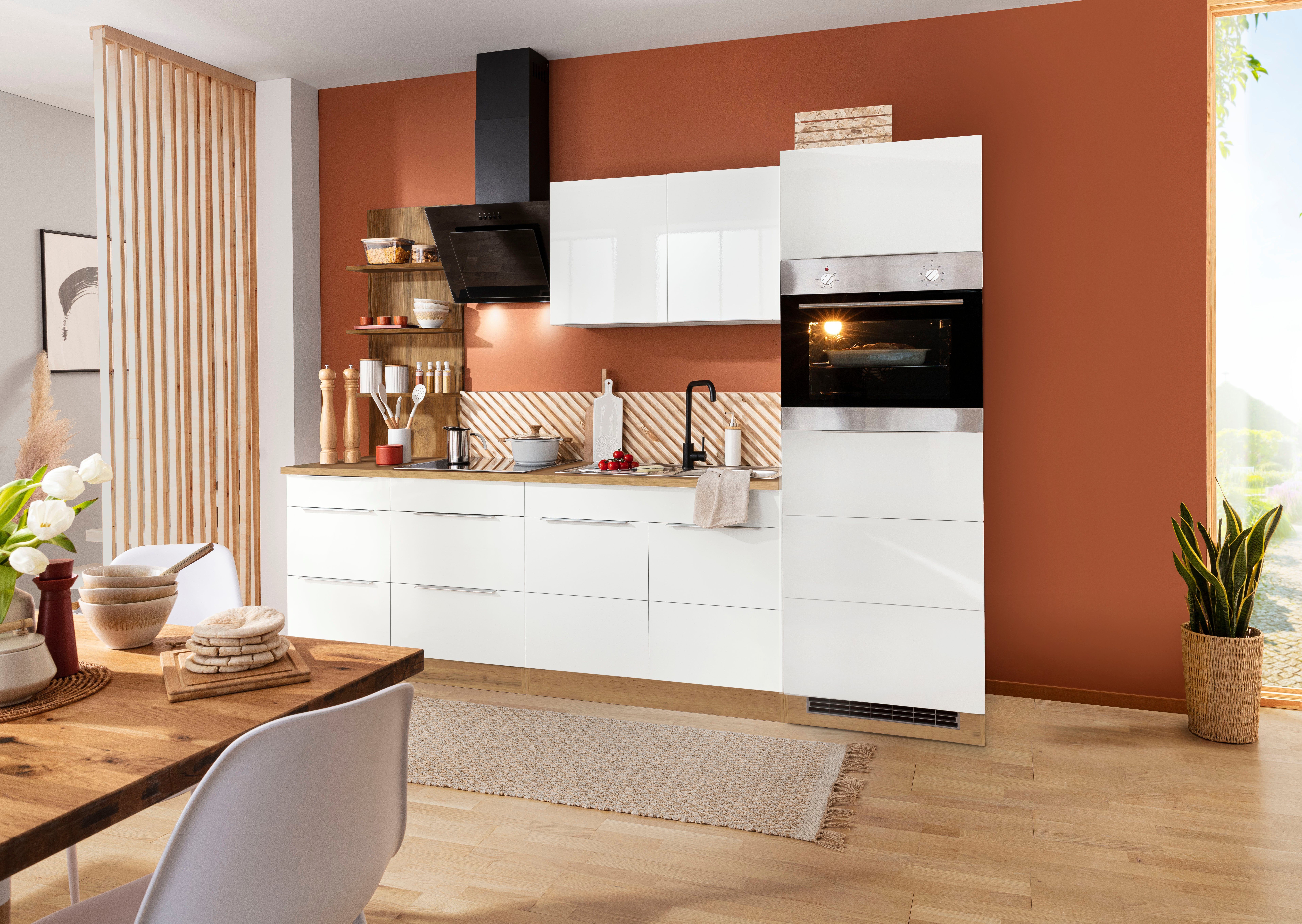 KOCHSTATION Küchenzeile KS-Brindisi Breite 270 cm, günstig online kaufen