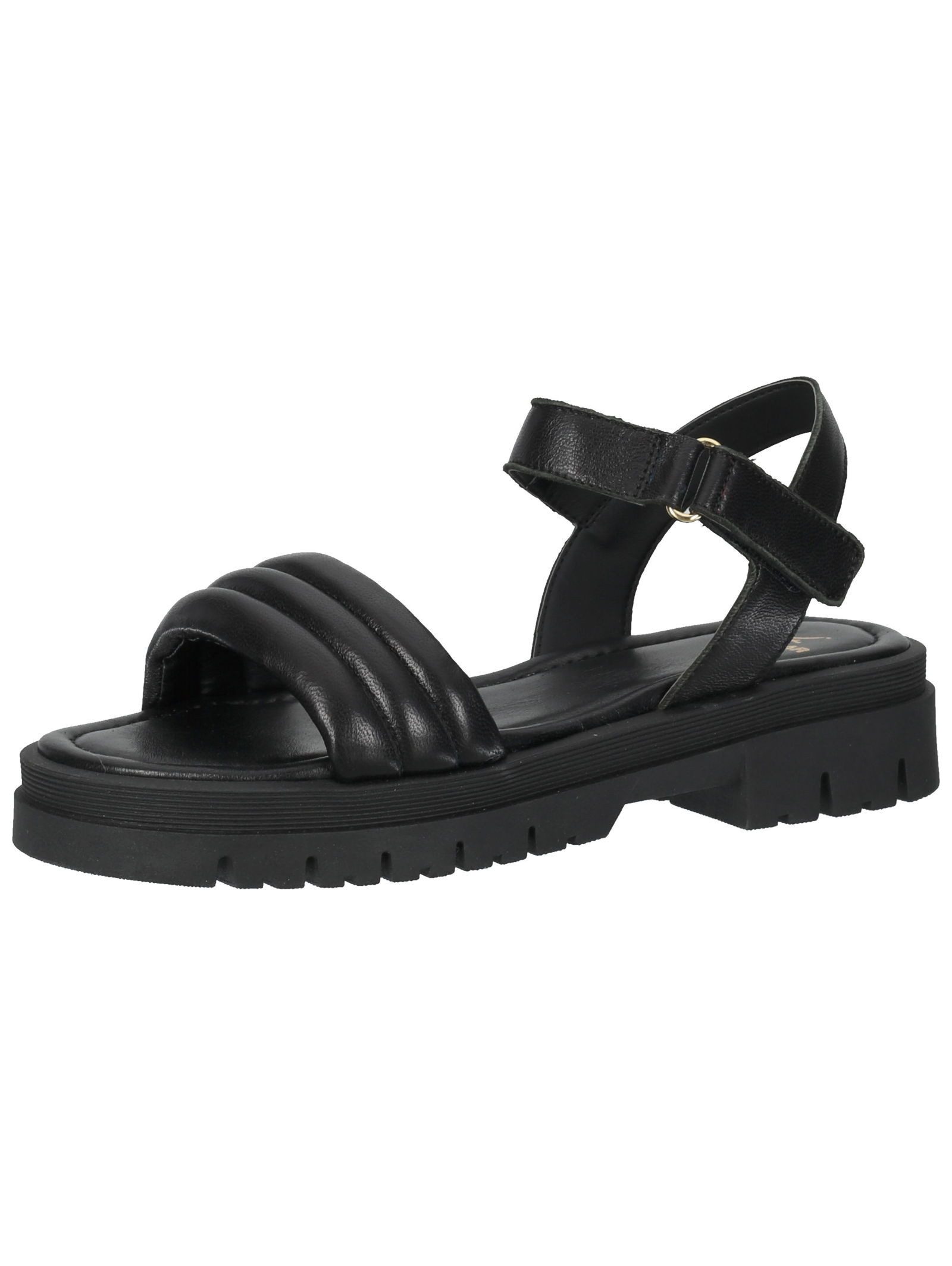 Sansibar Sandalen Leder . Plateausandaletten