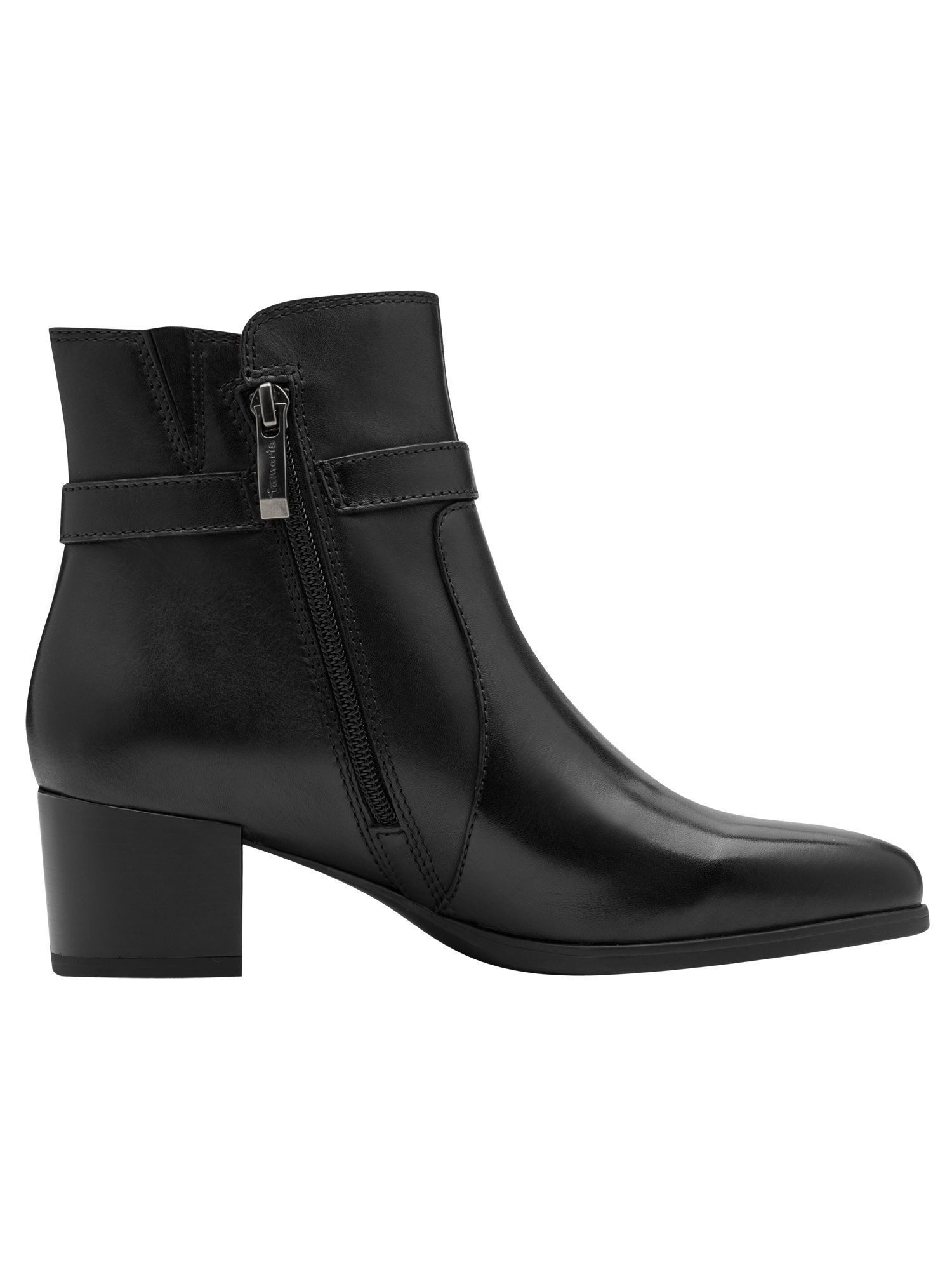 Tamaris TOUCH-IT aus Leder Blockabsatz 1-25373-45 Stiefelette TOUCH-IT – Bild 3 von 5