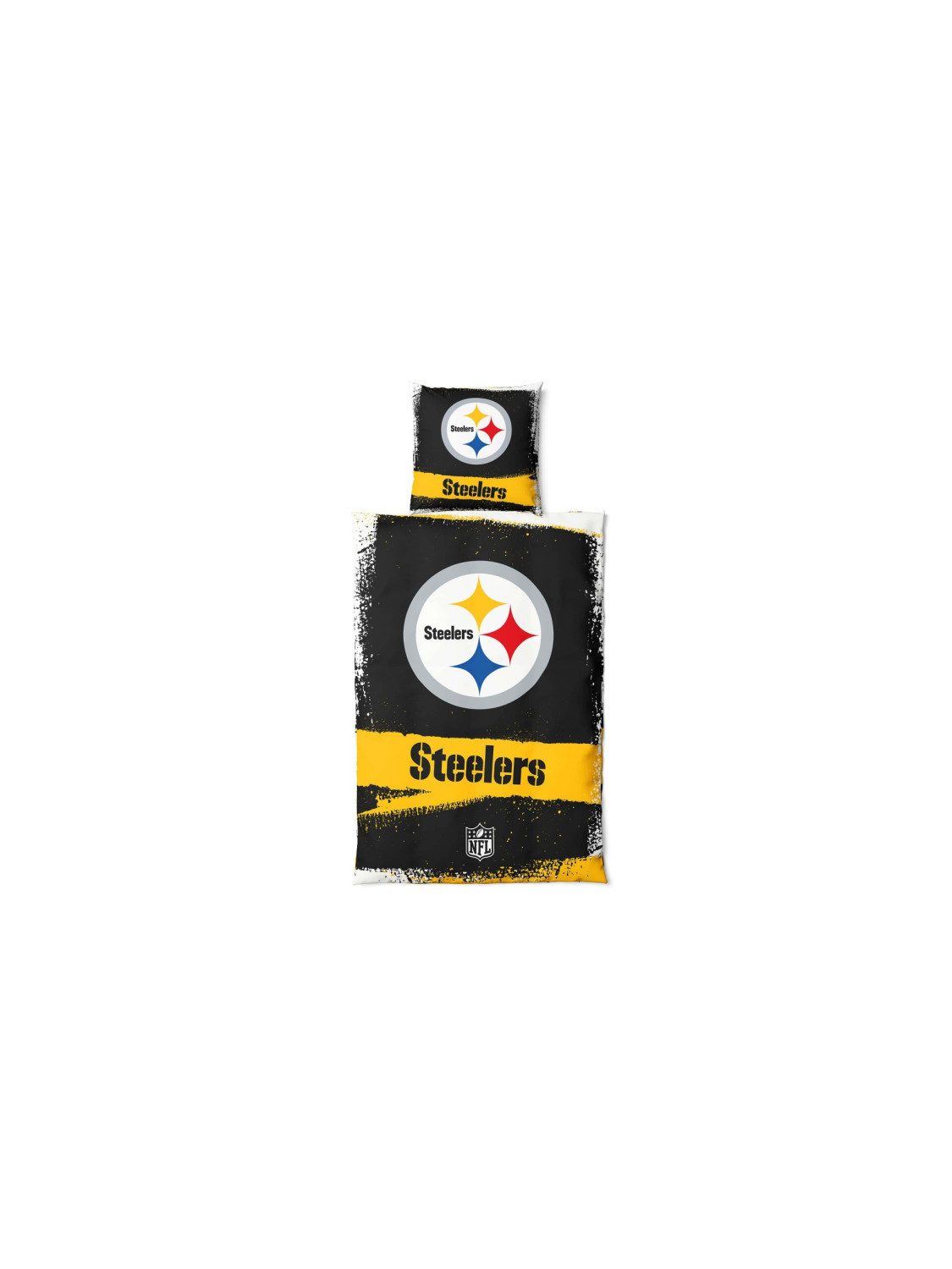 Pittsburgh Steelers Bettwäsche Pittsburgh Steelers Bettwäsche-Set "RAW"