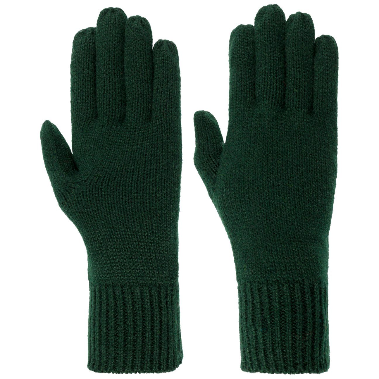 Handschuhe Strickhandschuhe Seeberger oliv