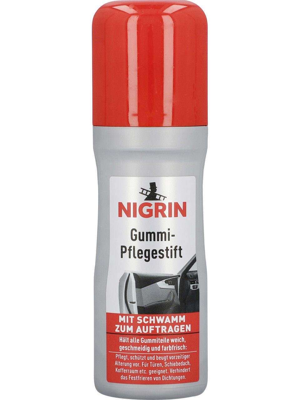 Nigrin Gummipflegestift 75ml Autopolitur