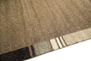 Teppich Teppich Sisal Optik Küchenläufer Küchenteppich Karo beige braun, Carpetia, rechteckig, Höhe: 8 mm