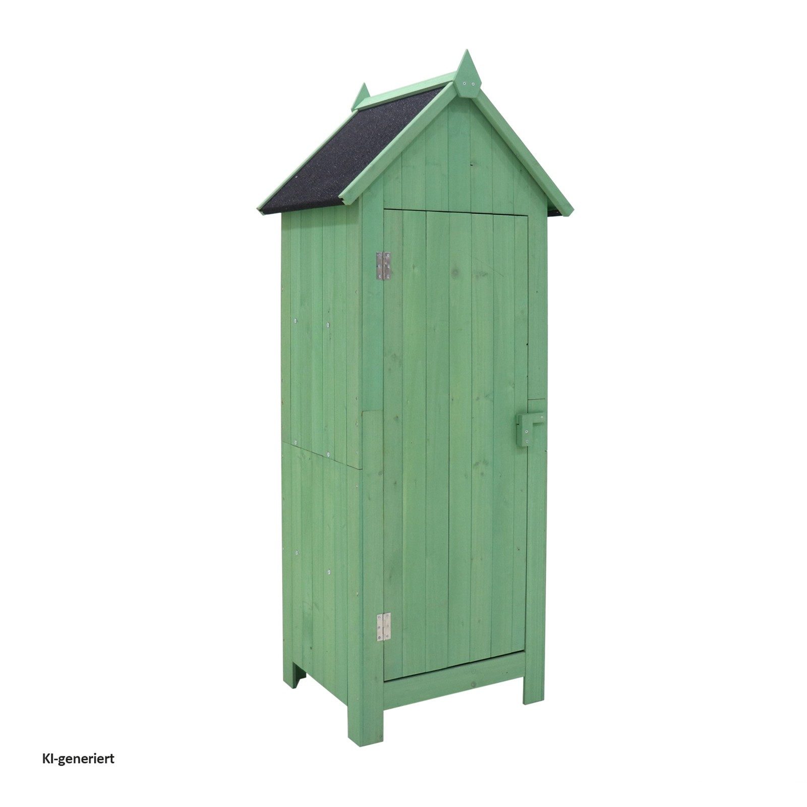 HTI-Living Garten-Geräteschrank Wilbur Grün, BxT: 53x45.5 cm, (Stück, 1 St., 1 Geräteschrank), Bitumendach Outdoor