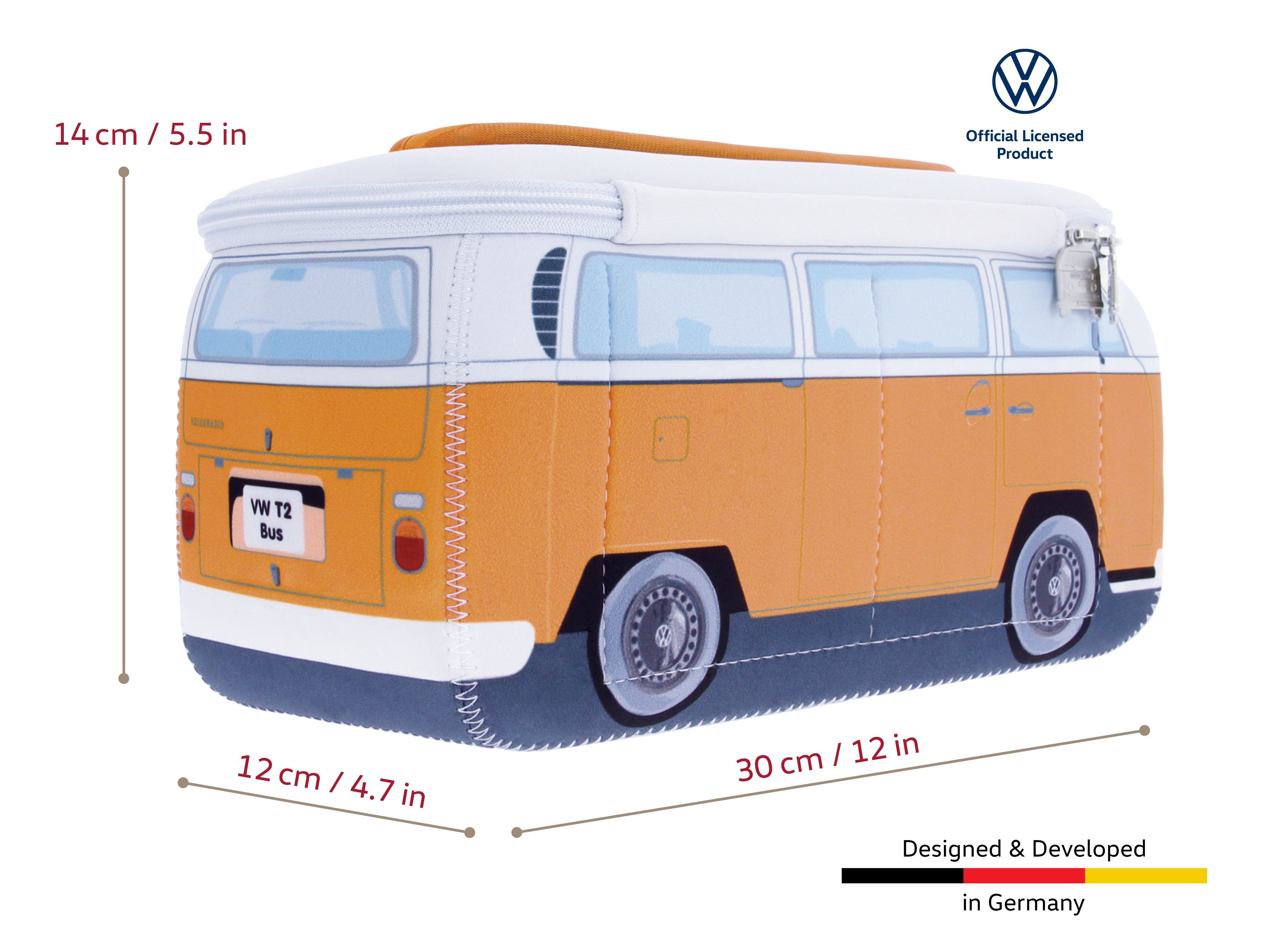 VW Collection by BRISA Kulturbeutel Volkswagen Universaltasche im VW Bulli günstig online kaufen