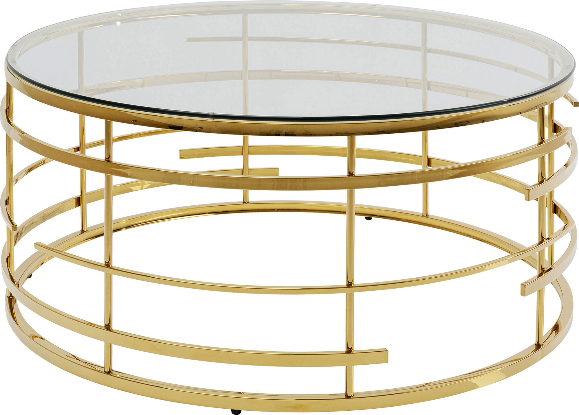 Couchtisch Couchtisch Jupiter Gold Ø100cm