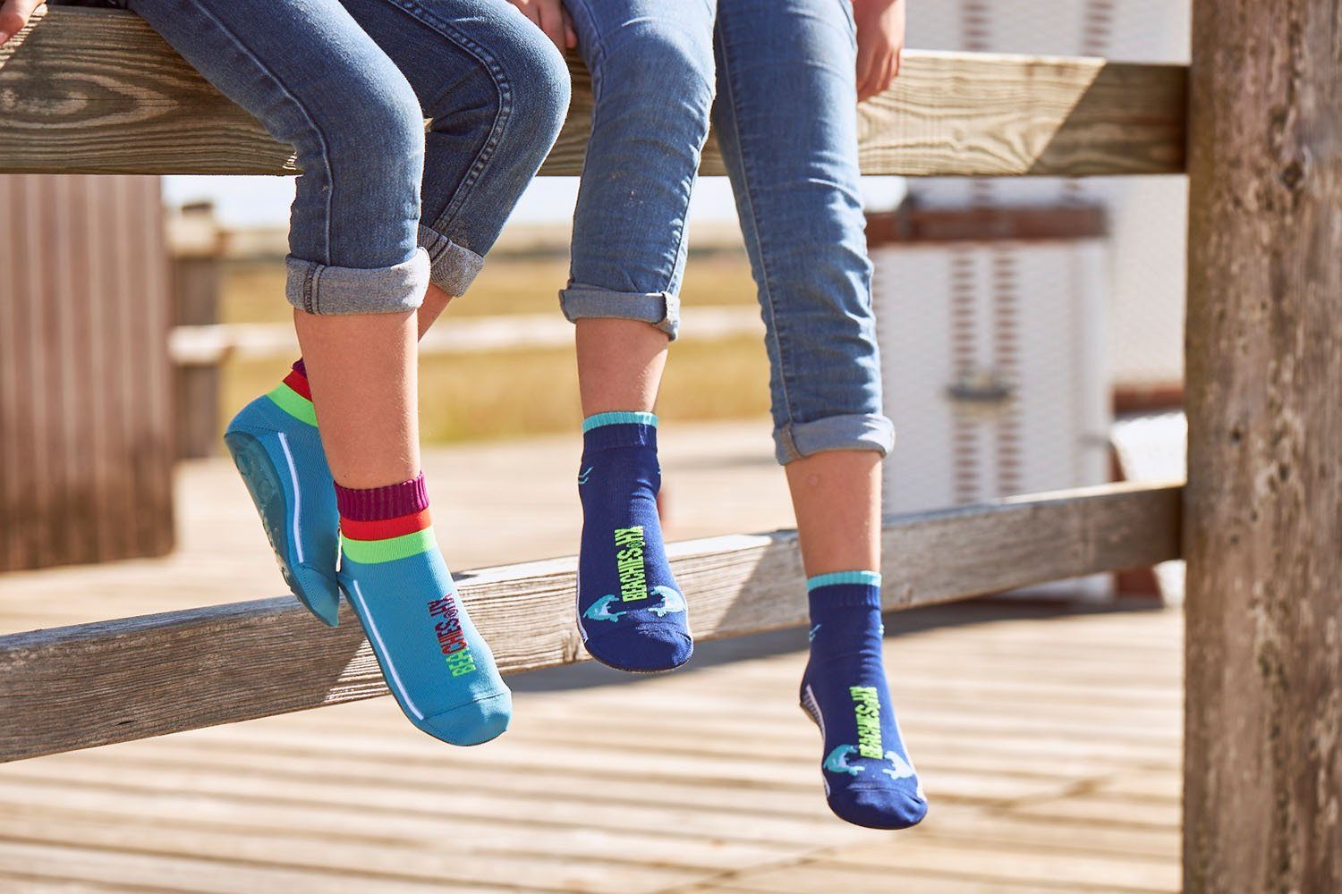 Beachies Aquasocken Strandsocke Delfin Wasserschuh – Bild 5 von 5
