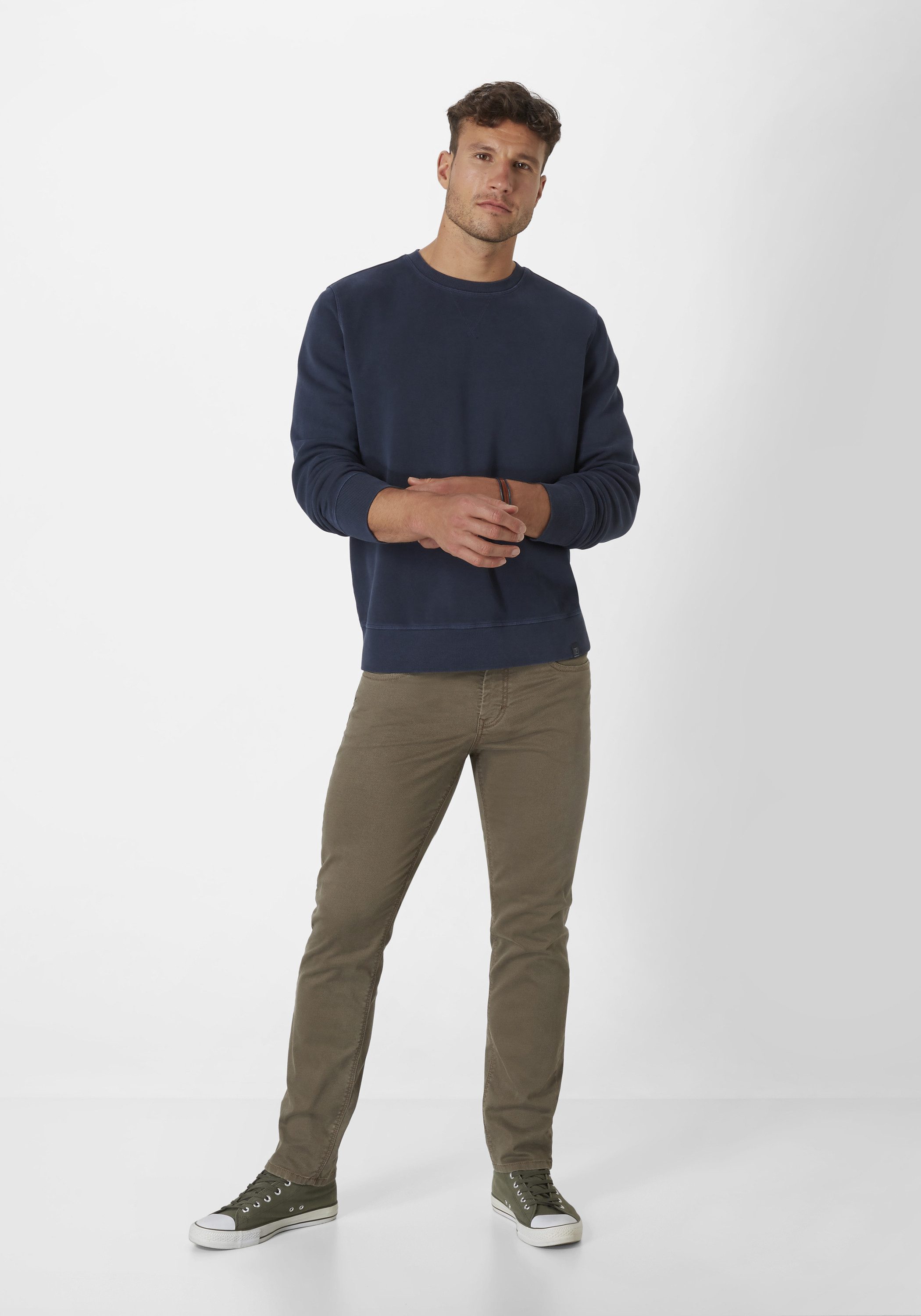 Paddock's Stoffhose PIPE 5-Pocket Stoffhose mit Stretch