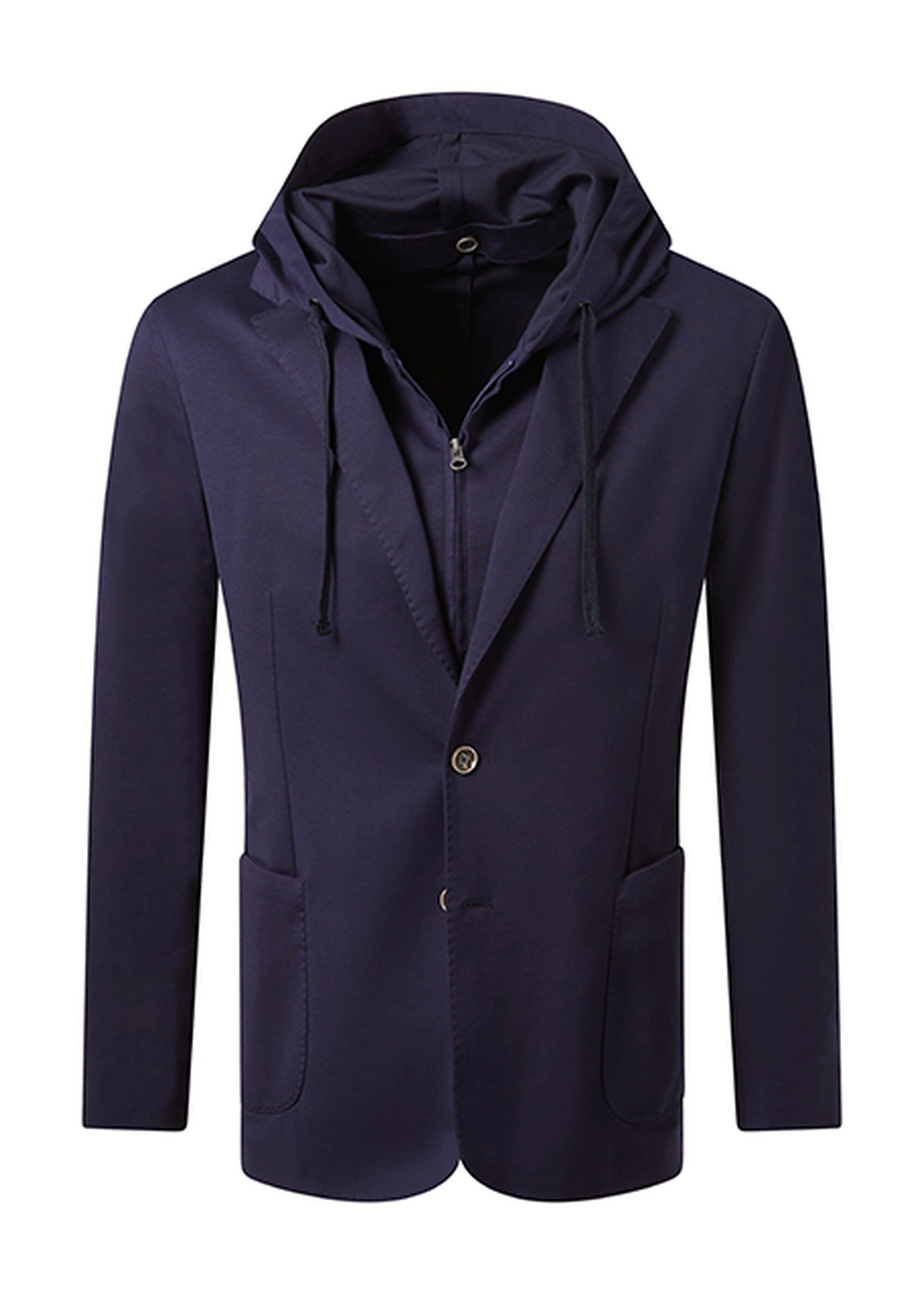 Pierre Cardin Sakko Henri mit Zipper-Einsatz günstig online kaufen