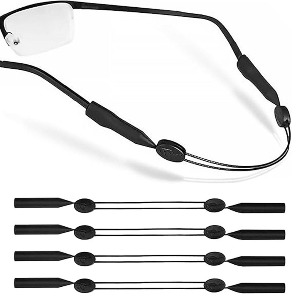 Coonoor Очкиband 4 Stück Sportbrillenband Verstellbares Очкиbänder Очкиkette, Sport, Очкиkette, für Sport- und Sonnenbrillen